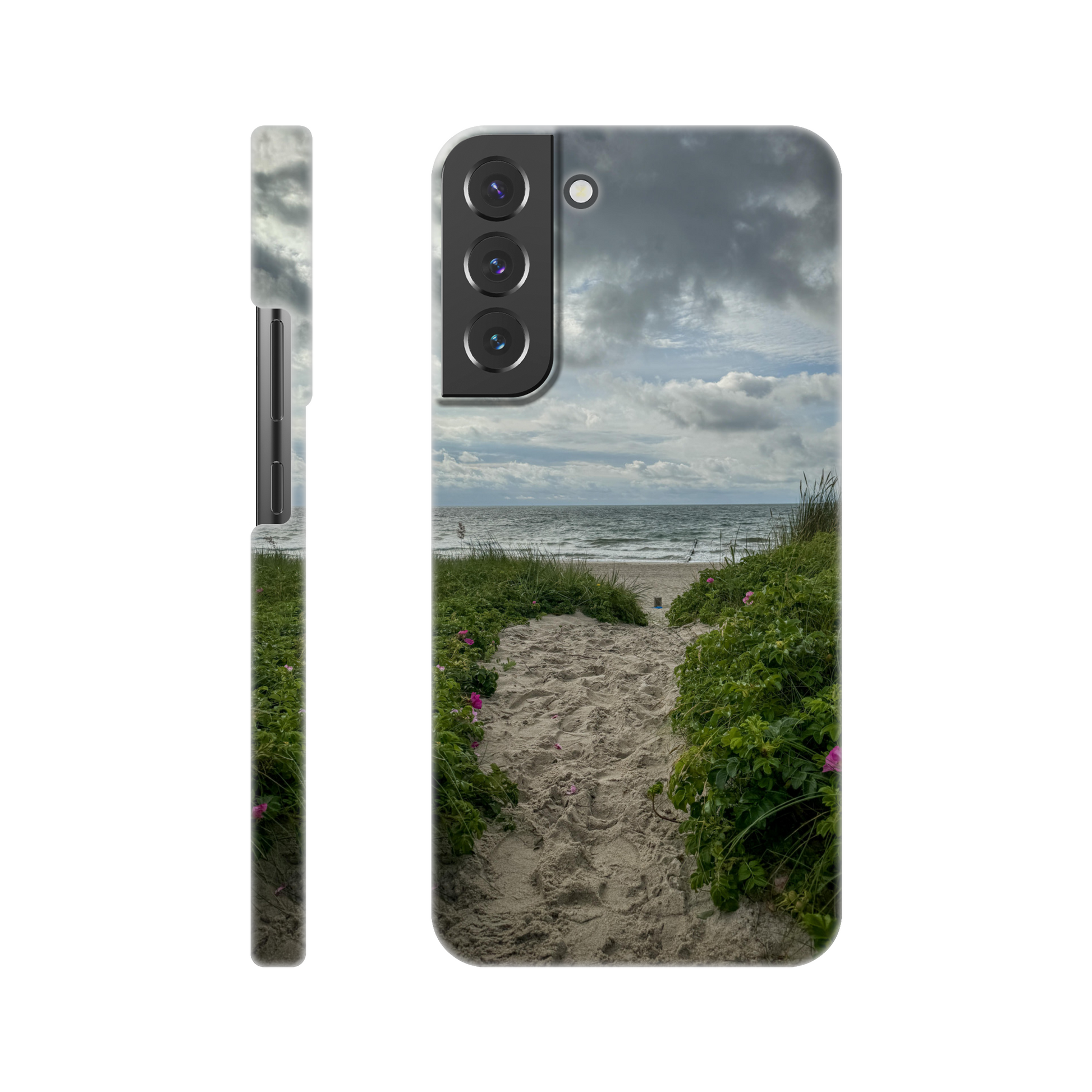 Moody Coastline - Slim Phone Case - JDivine 