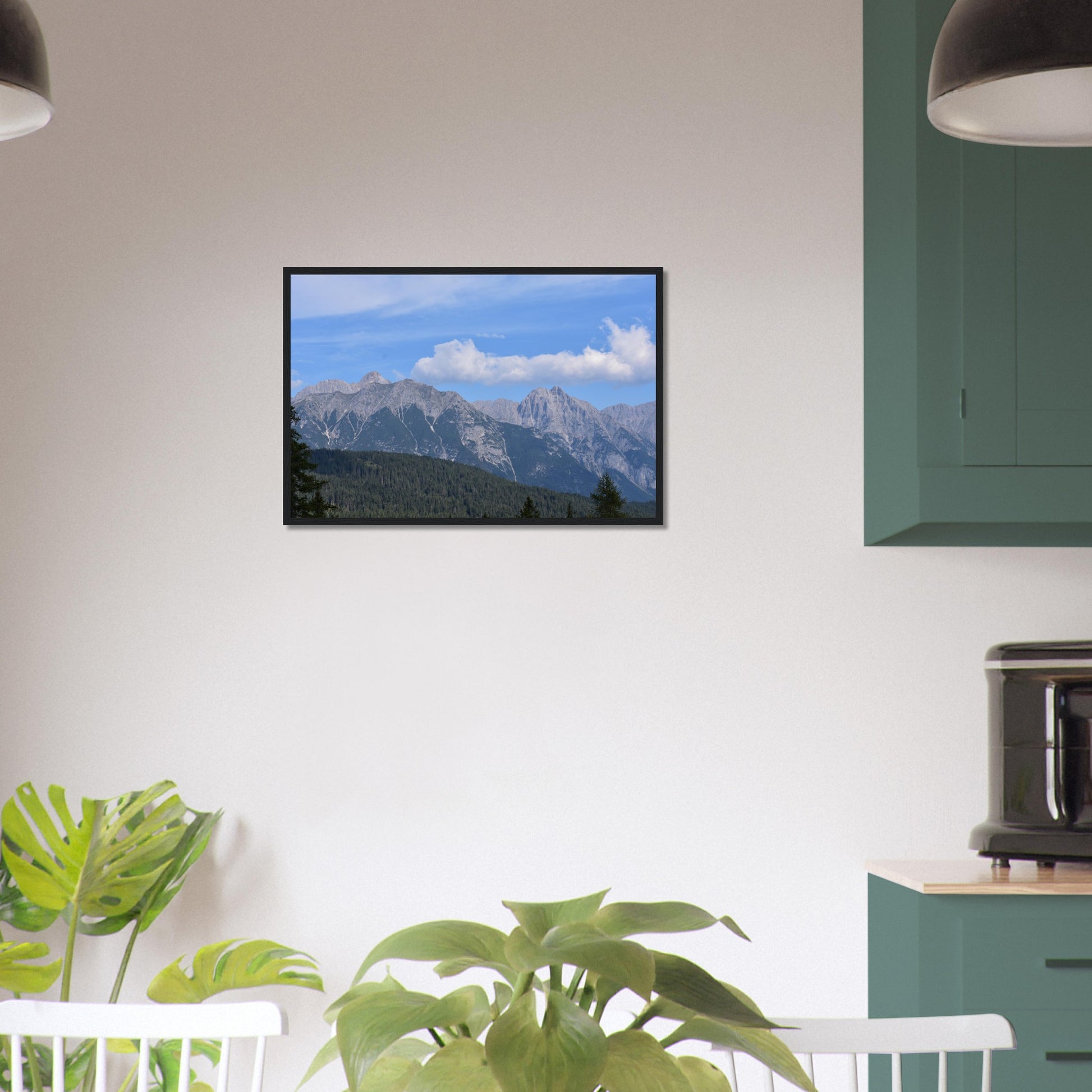 Majestic Peaks - Framed Poster - JDivine 