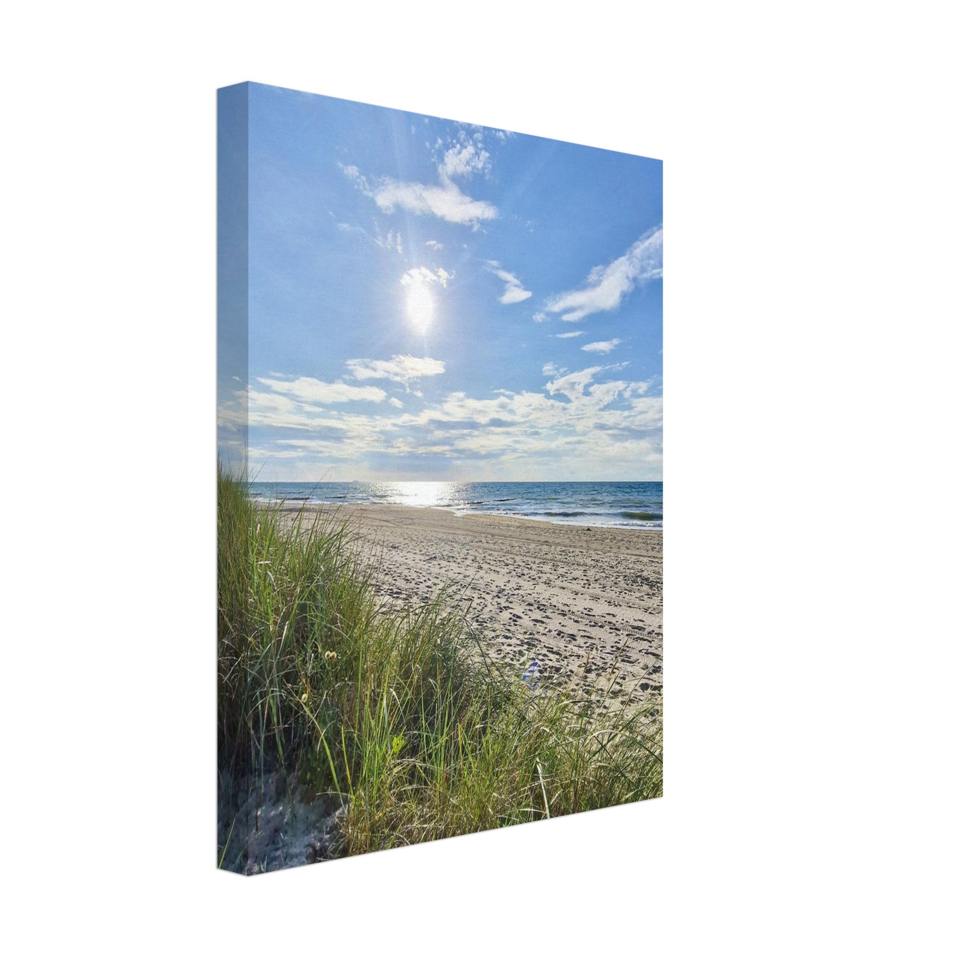 Sunny day at the beach - Canvas - JDivine 
