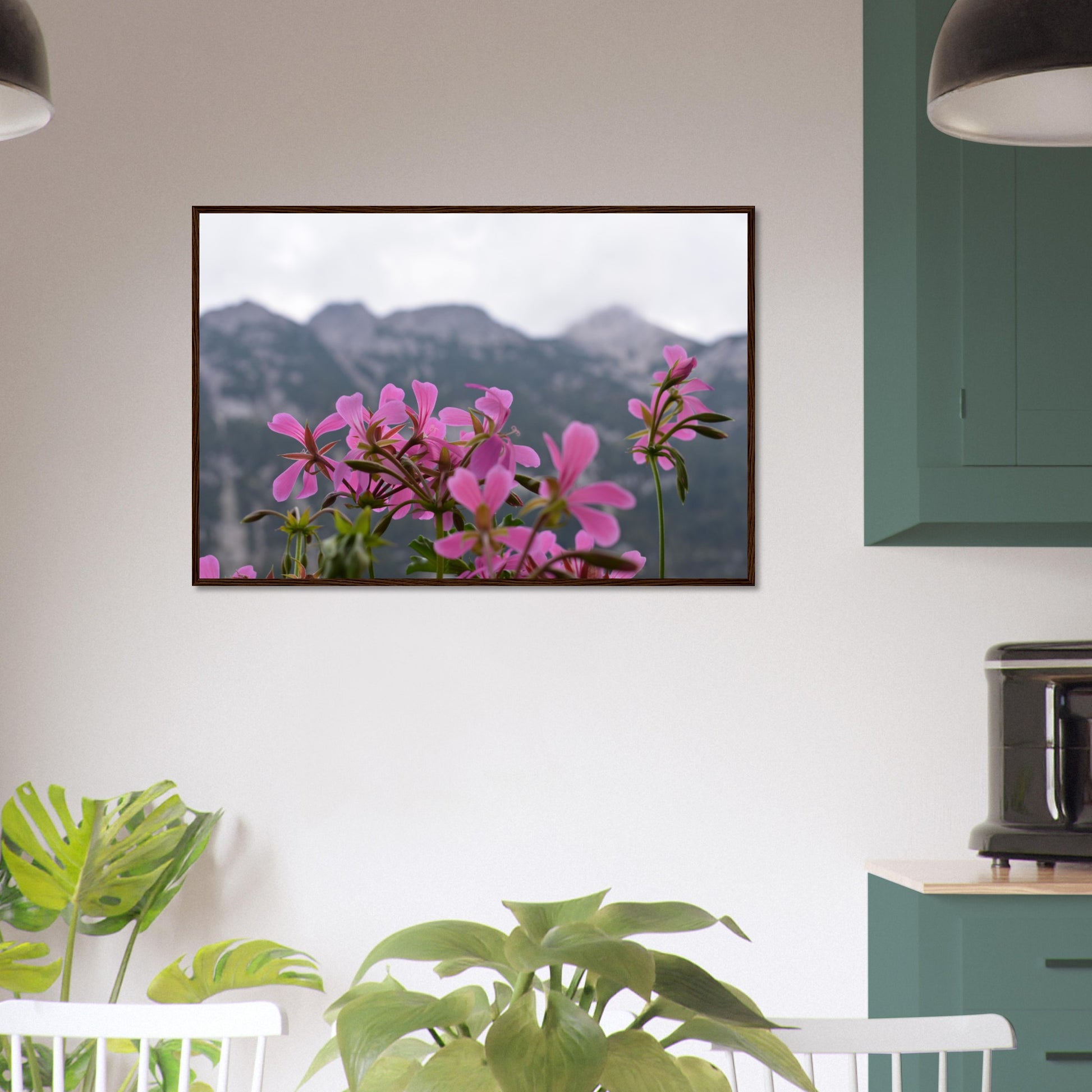 Alpine Bloom - Framed Poster - JDivine 