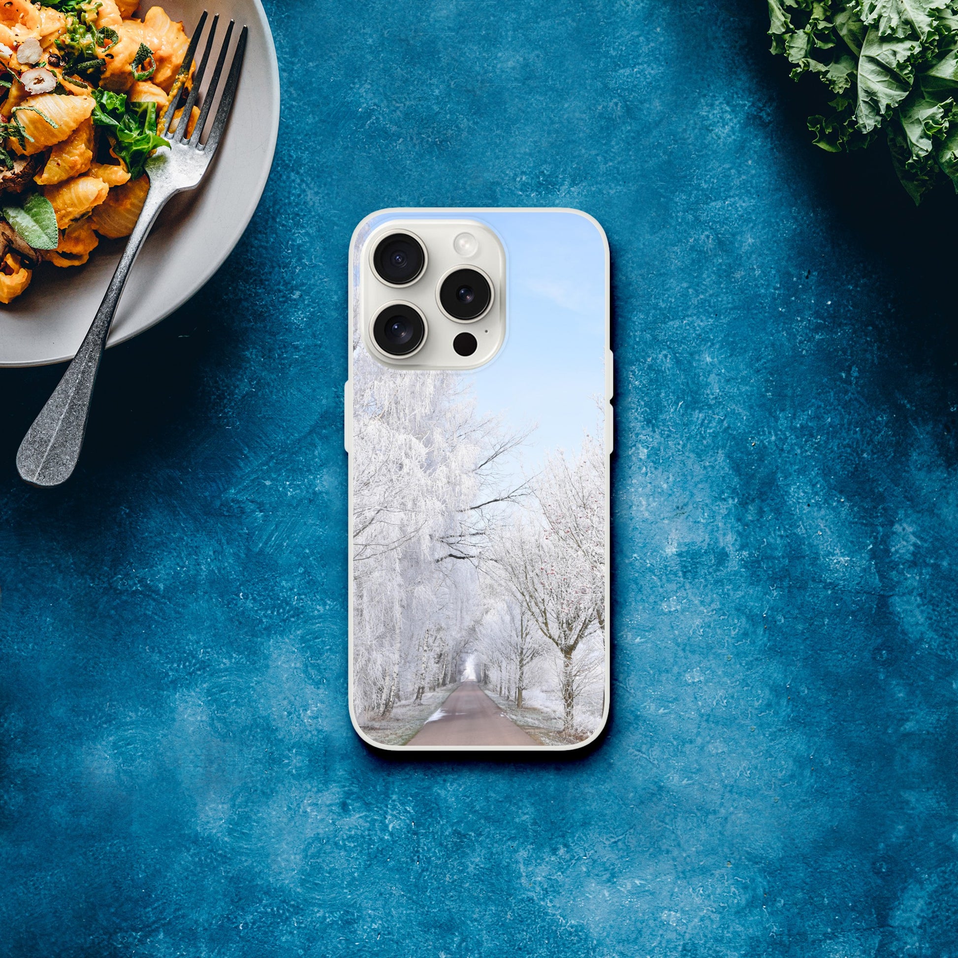 Winter’s Silent Path - Flexi Phone Case - JDivine 
