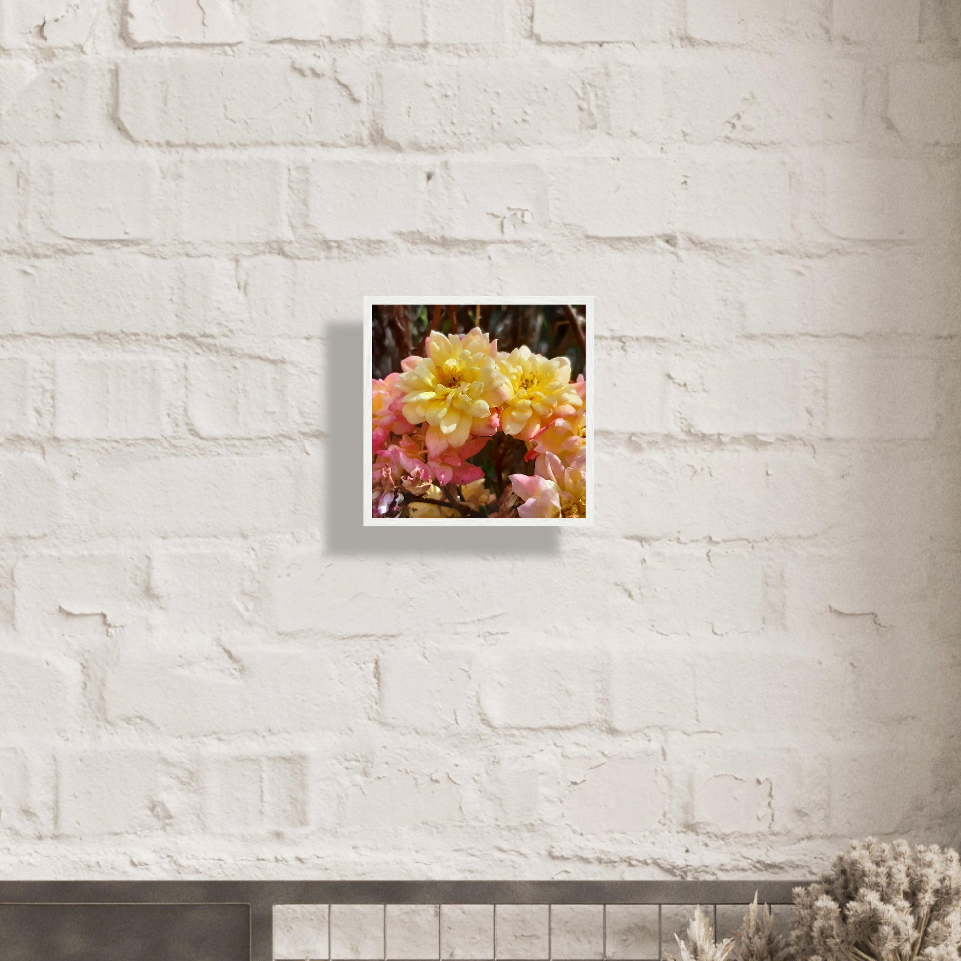 Soft Bloom Harmony - Framed Poster - JDivine 