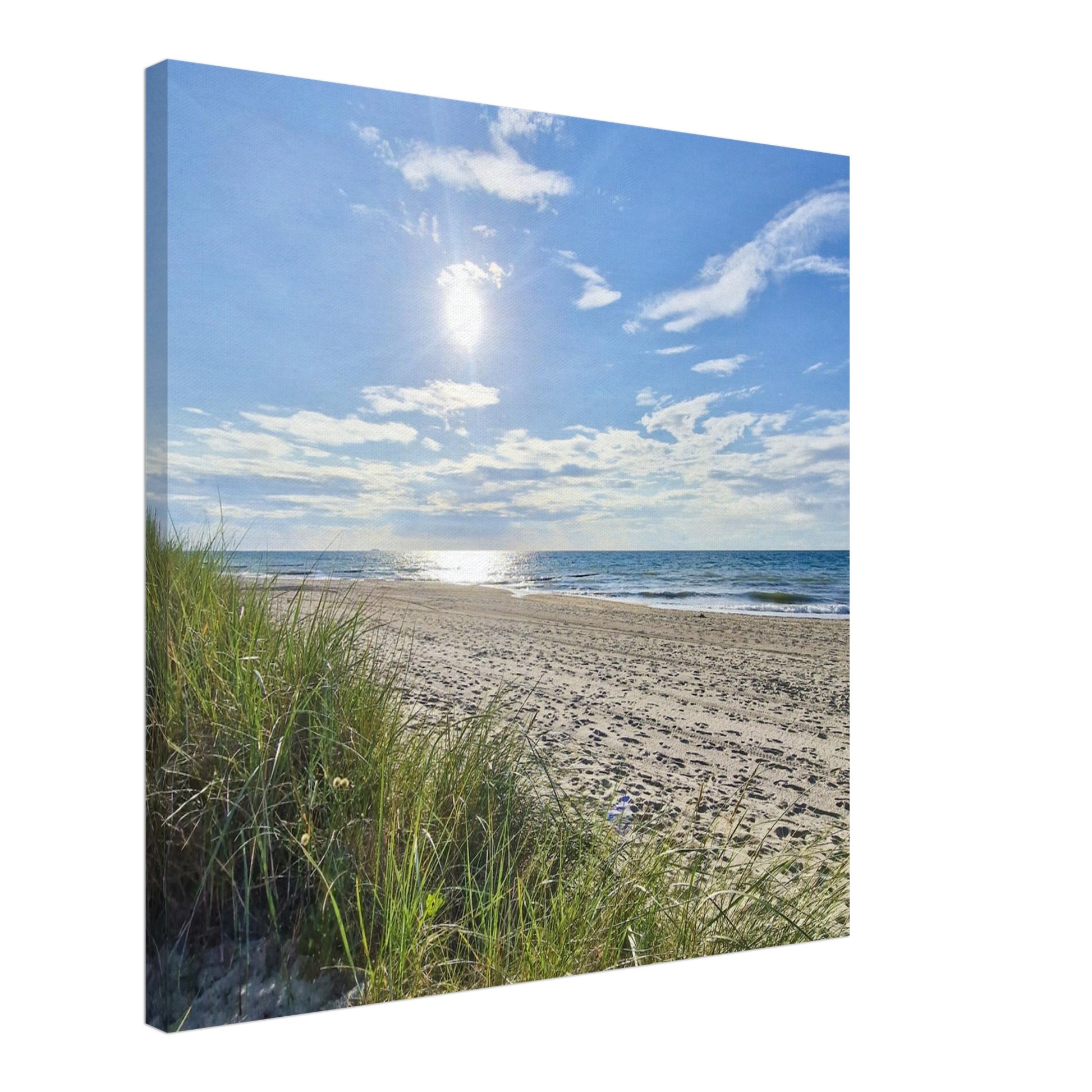 Sunny day at the beach - Canvas - JDivine 