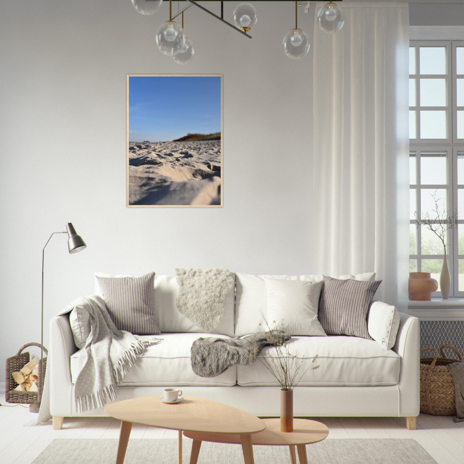 Whispers of the Shoreline - Framed Poster - JDivine 