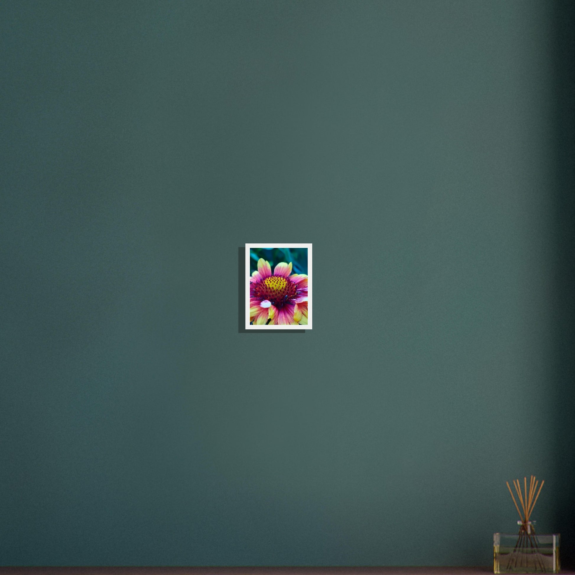 Vibrant Petal Symphony - Framed Poster - JDivine 