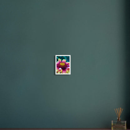 Vibrant Petal Symphony - Framed Poster - JDivine 