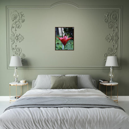 Crimson Embrace - Framed Poster - JDivine 