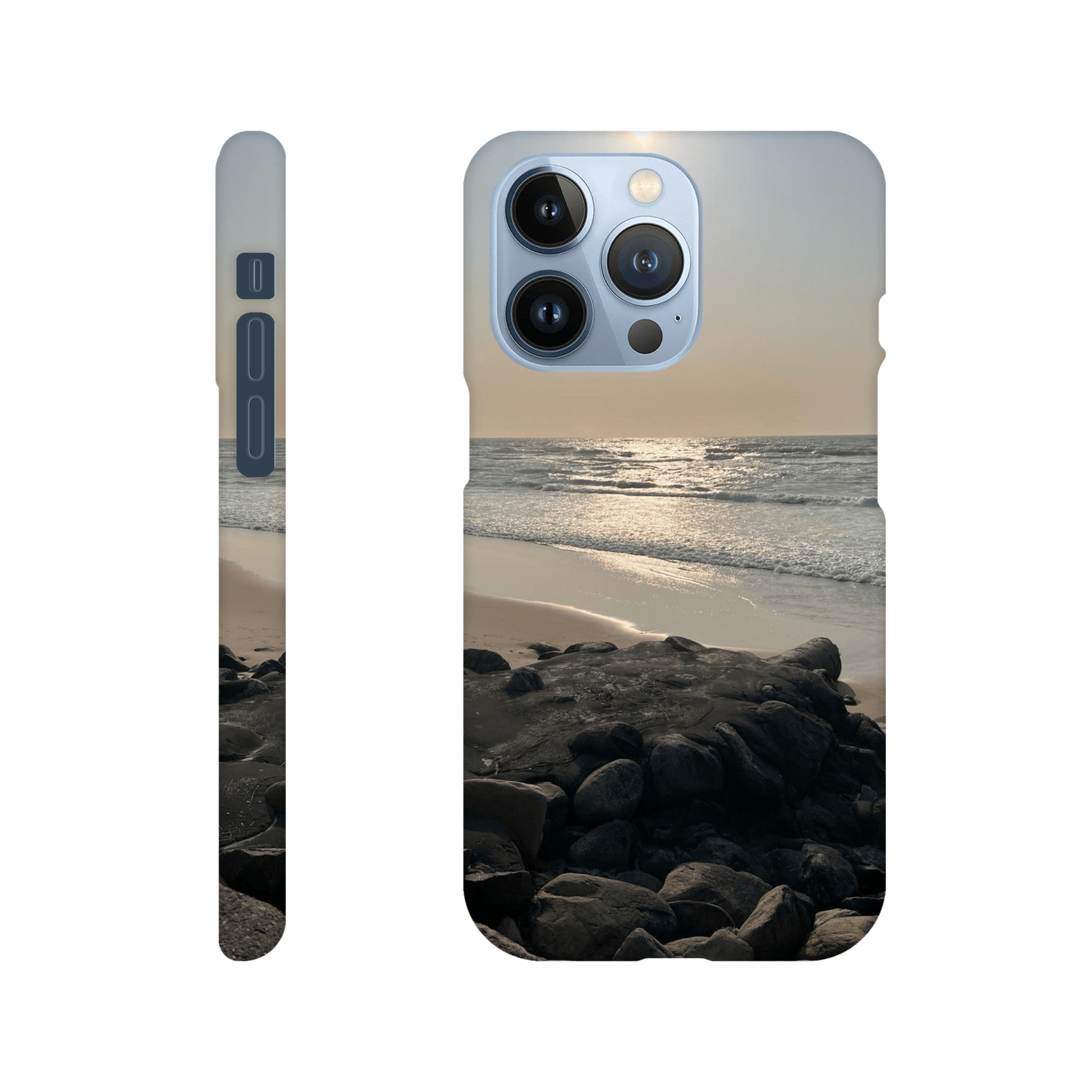 Sunlit Shores - Slim Phone Case - JDivine 