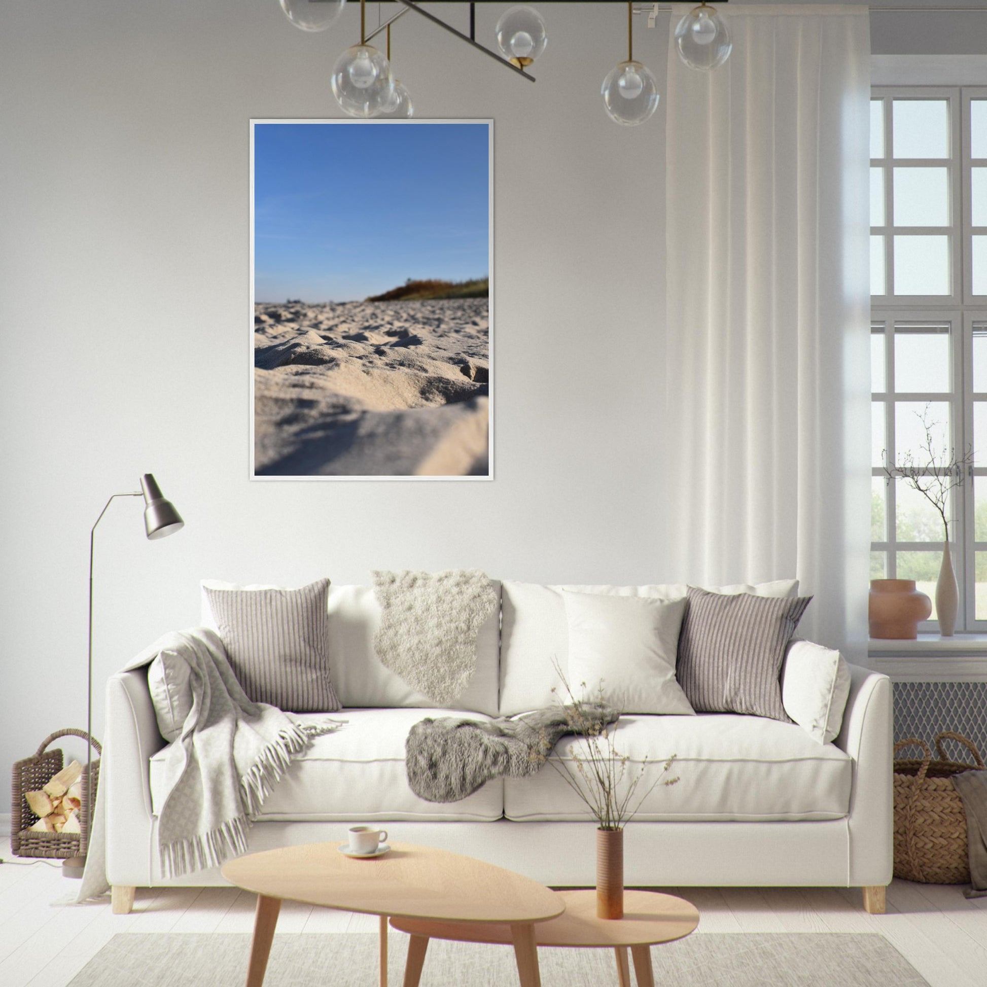 Whispers of the Shoreline - Framed Poster - JDivine 