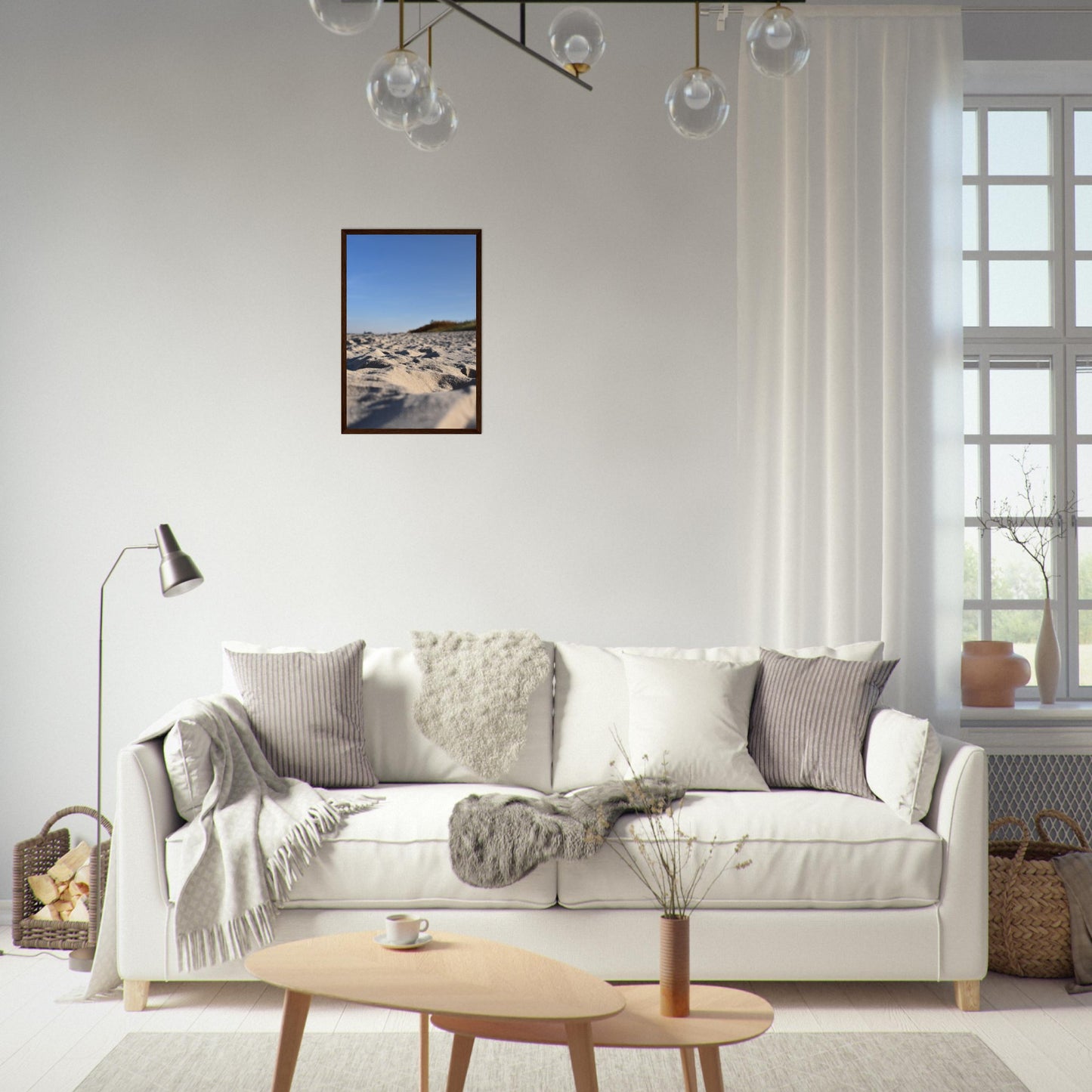Whispers of the Shoreline - Framed Poster - JDivine 