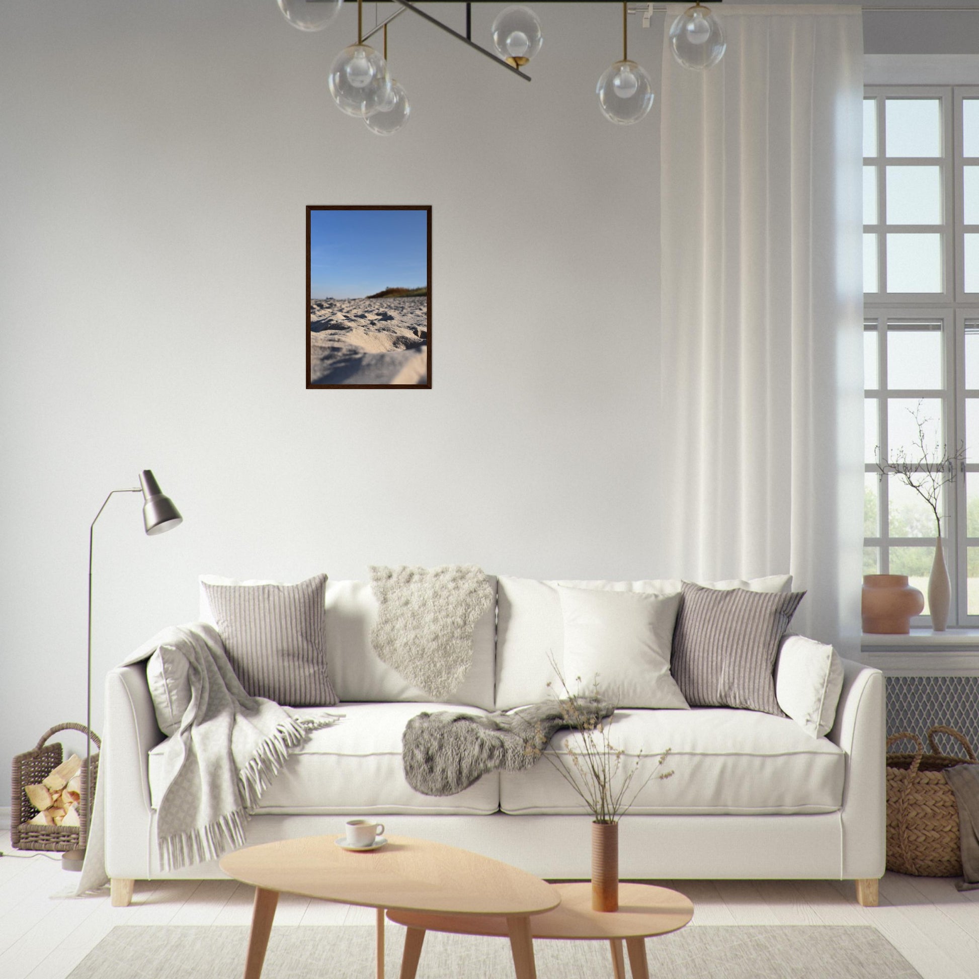 Whispers of the Shoreline - Framed Poster - JDivine 