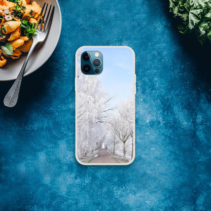 Winter’s Silent Path - Flexi Phone Case - JDivine 