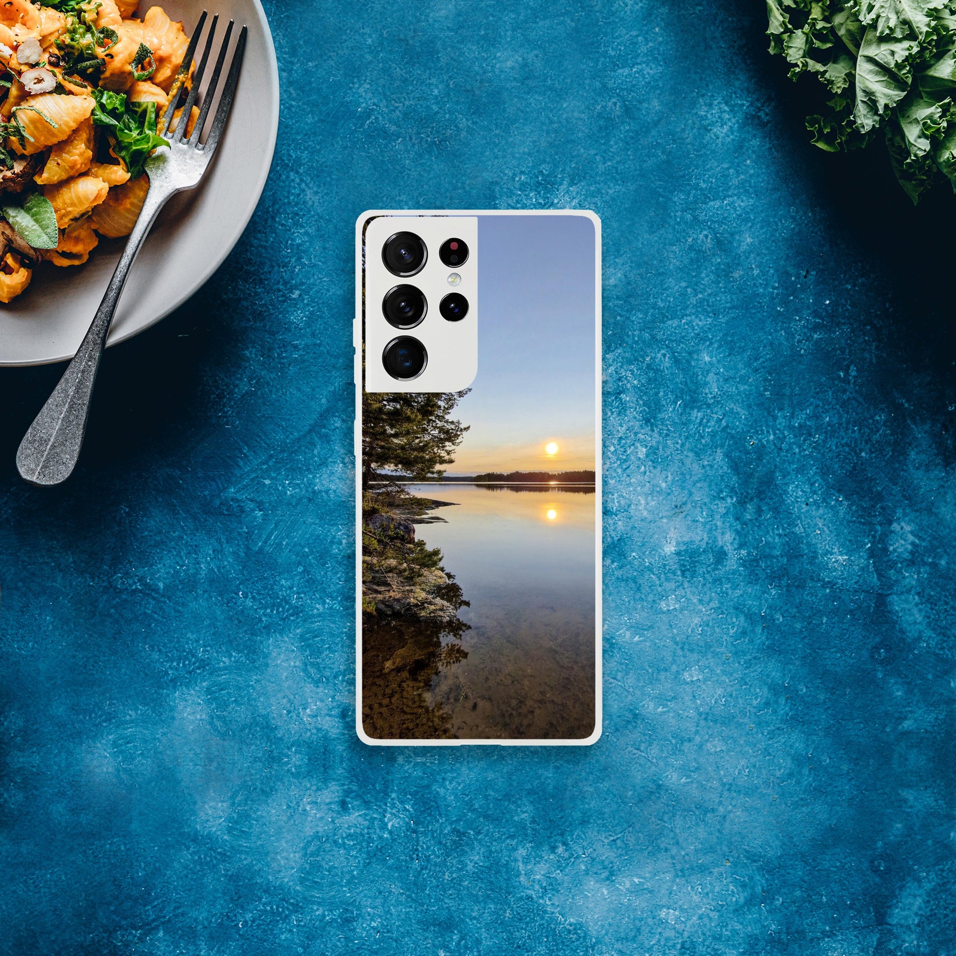 Calm Lake Serenity - Flexi Phone Case - JDivine 