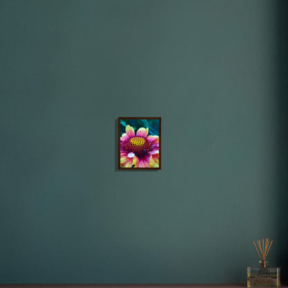 Vibrant Petal Symphony - Framed Poster - JDivine 