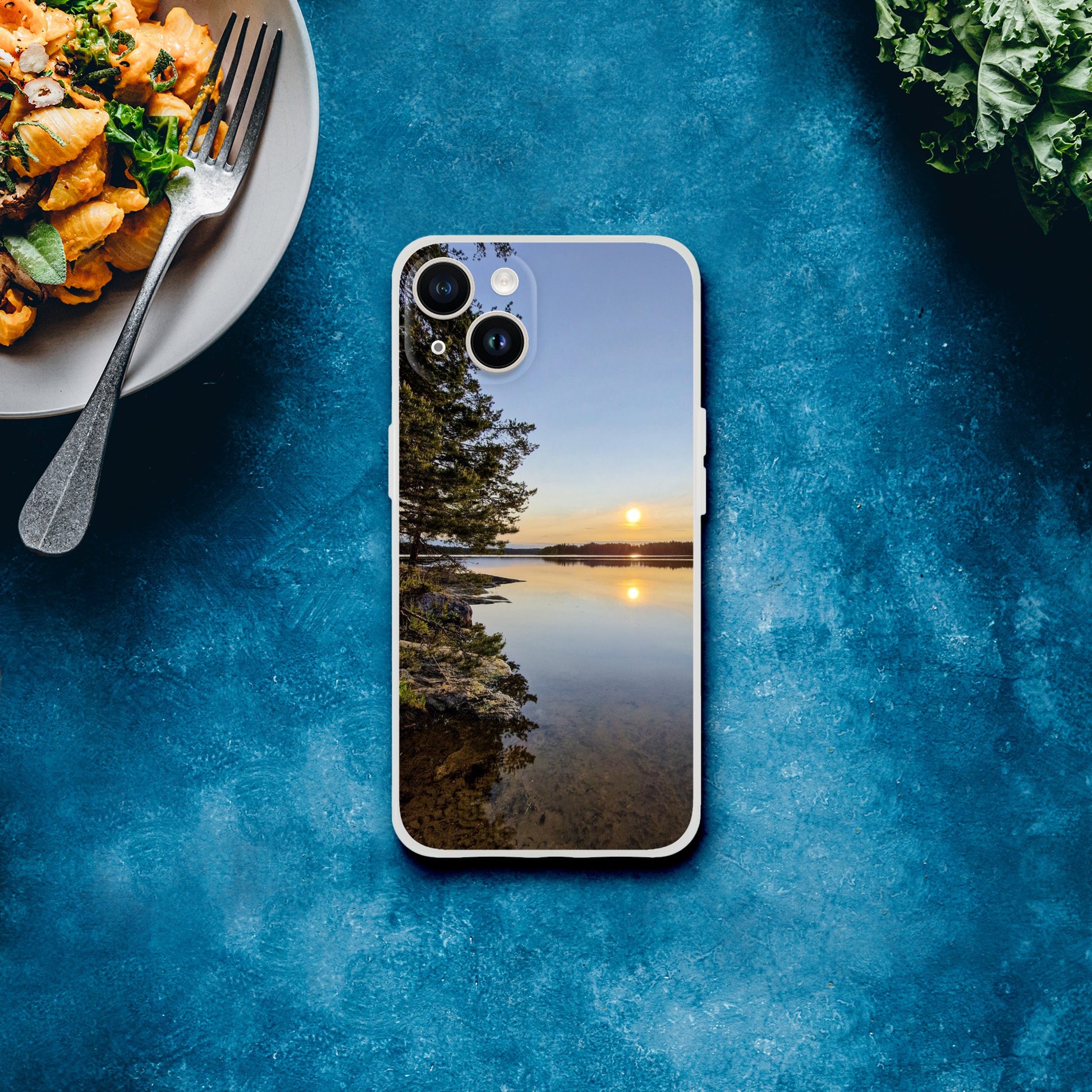 Calm Lake Serenity - Flexi Phone Case - JDivine 