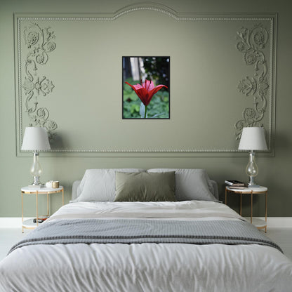 Crimson Embrace - Framed Poster - JDivine 