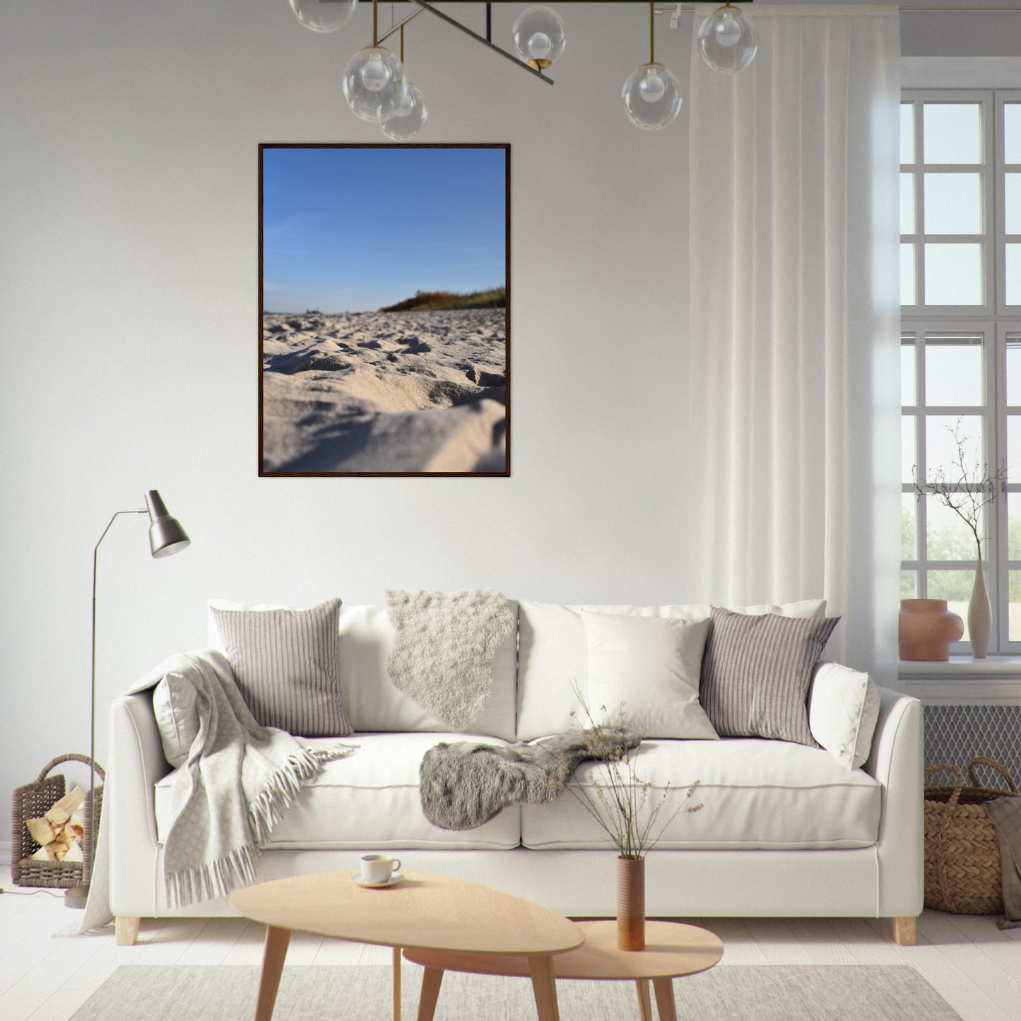 Whispers of the Shoreline - Framed Poster - JDivine 