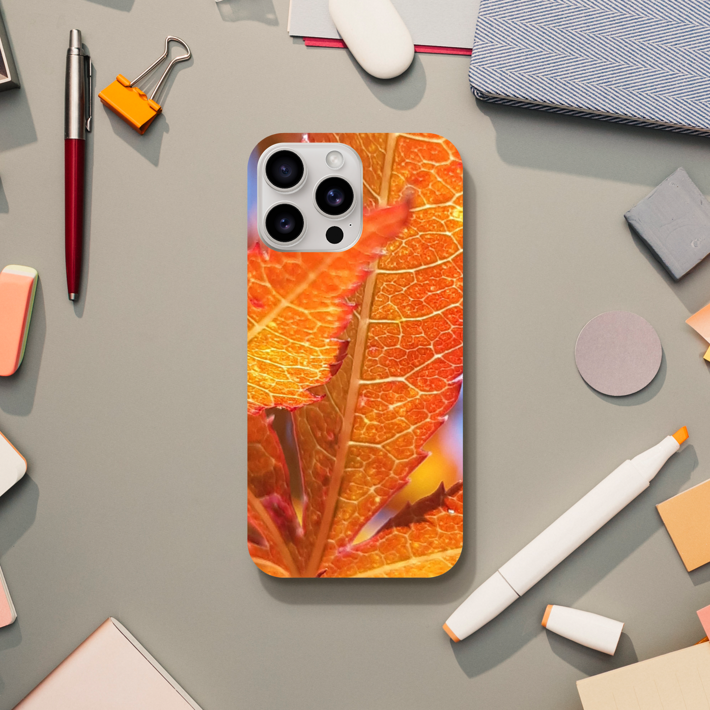 Radiant Autumn Veins - Slim Phone Case - JDivine 