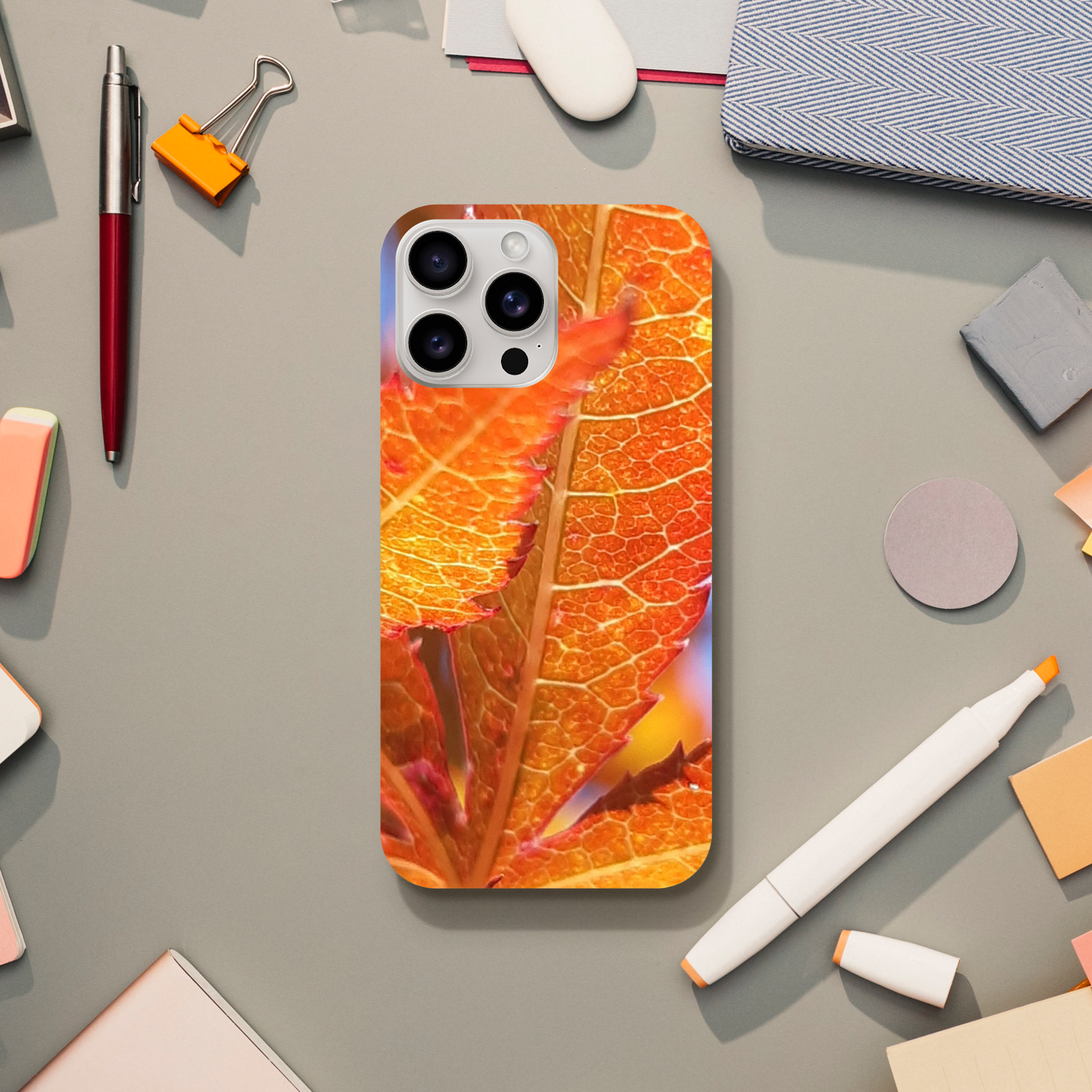 Radiant Autumn Veins - Slim Phone Case - JDivine 