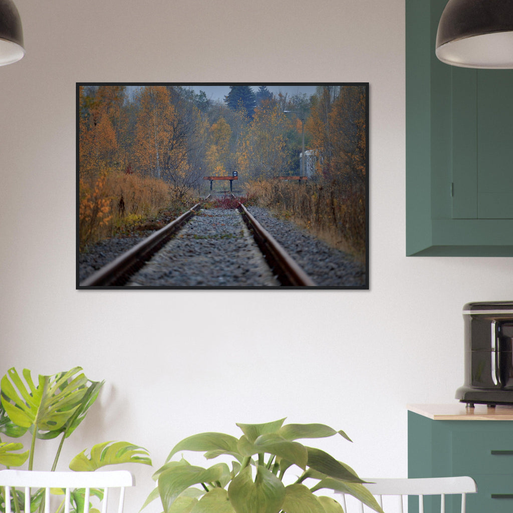 Abandoned Tracks - Framed Poster - JDivine 