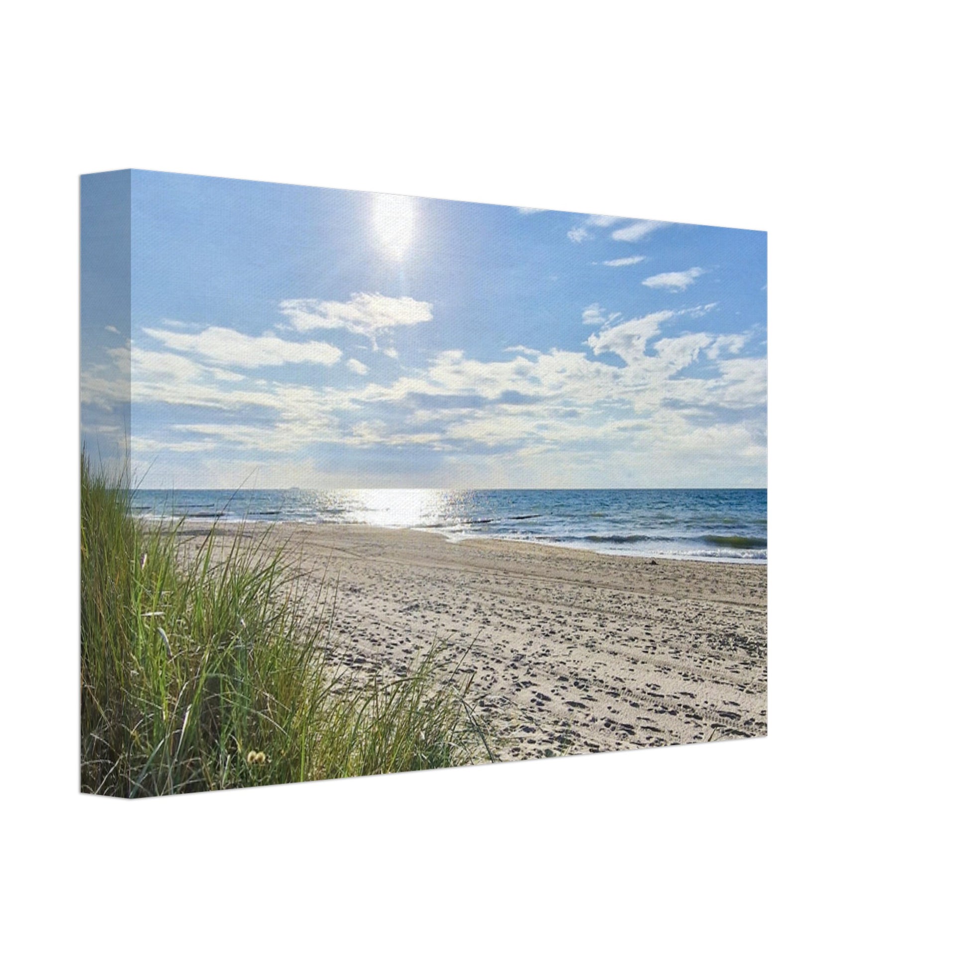 Sunny day at the beach - Canvas - JDivine 