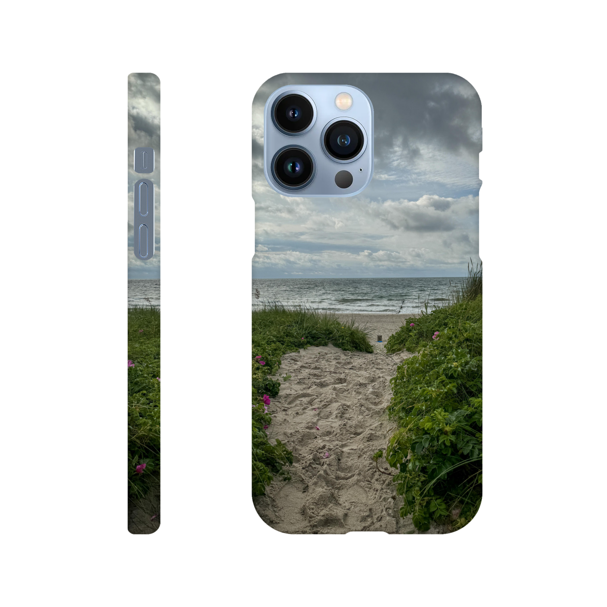 Moody Coastline - Slim Phone Case - JDivine 