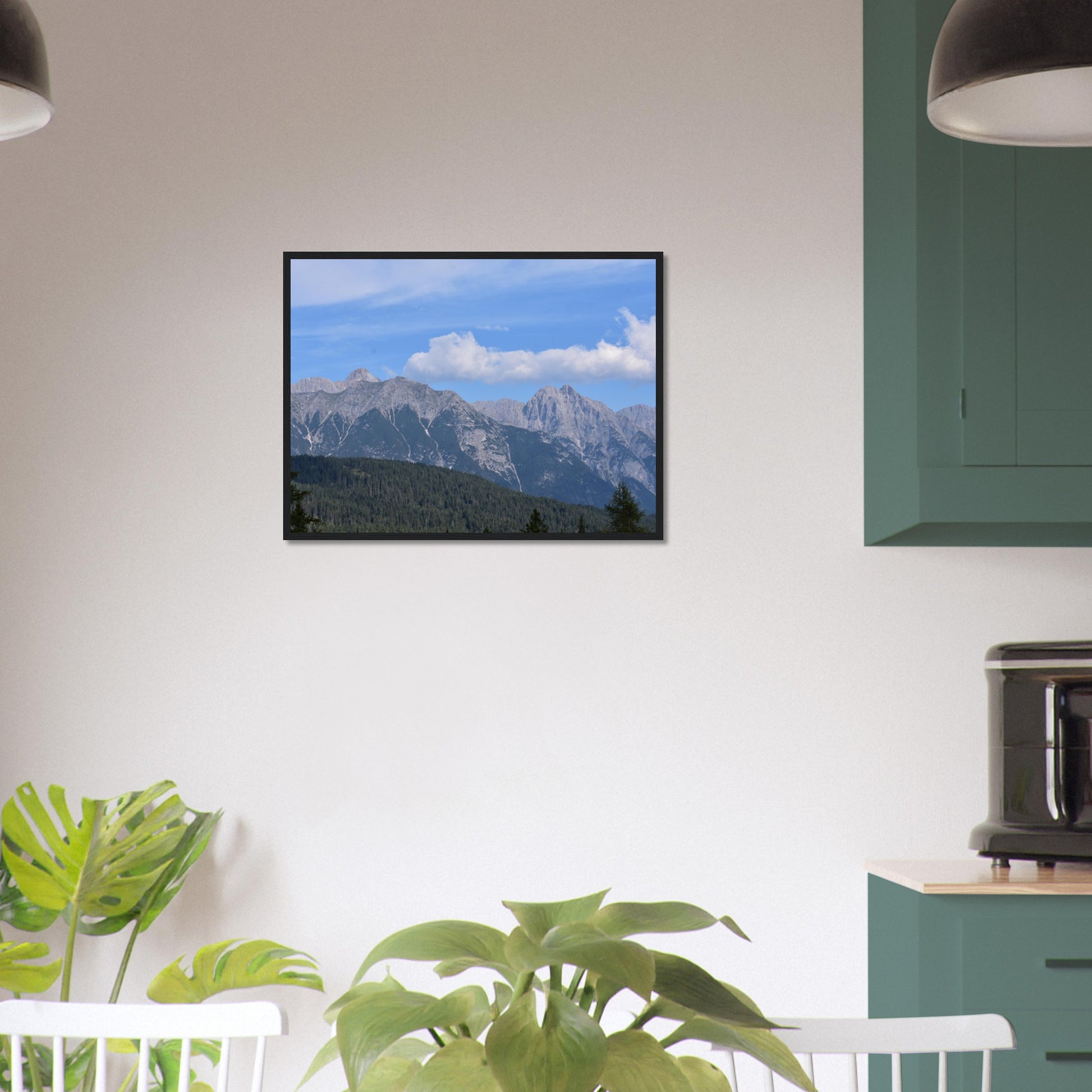 Majestic Peaks - Framed Poster - JDivine 