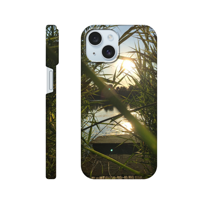Golden Reed Passage - Slim Phone Case - JDivine 
