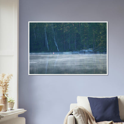 Misty Morning Calm - Framed Poster - JDivine 