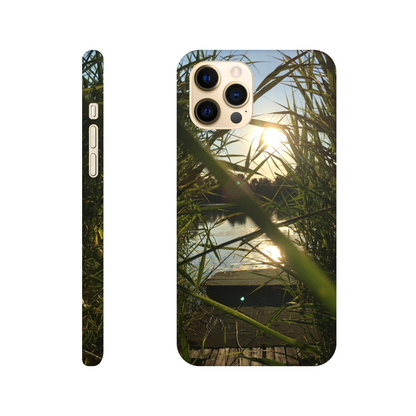 Golden Reed Passage - Slim Phone Case - JDivine 