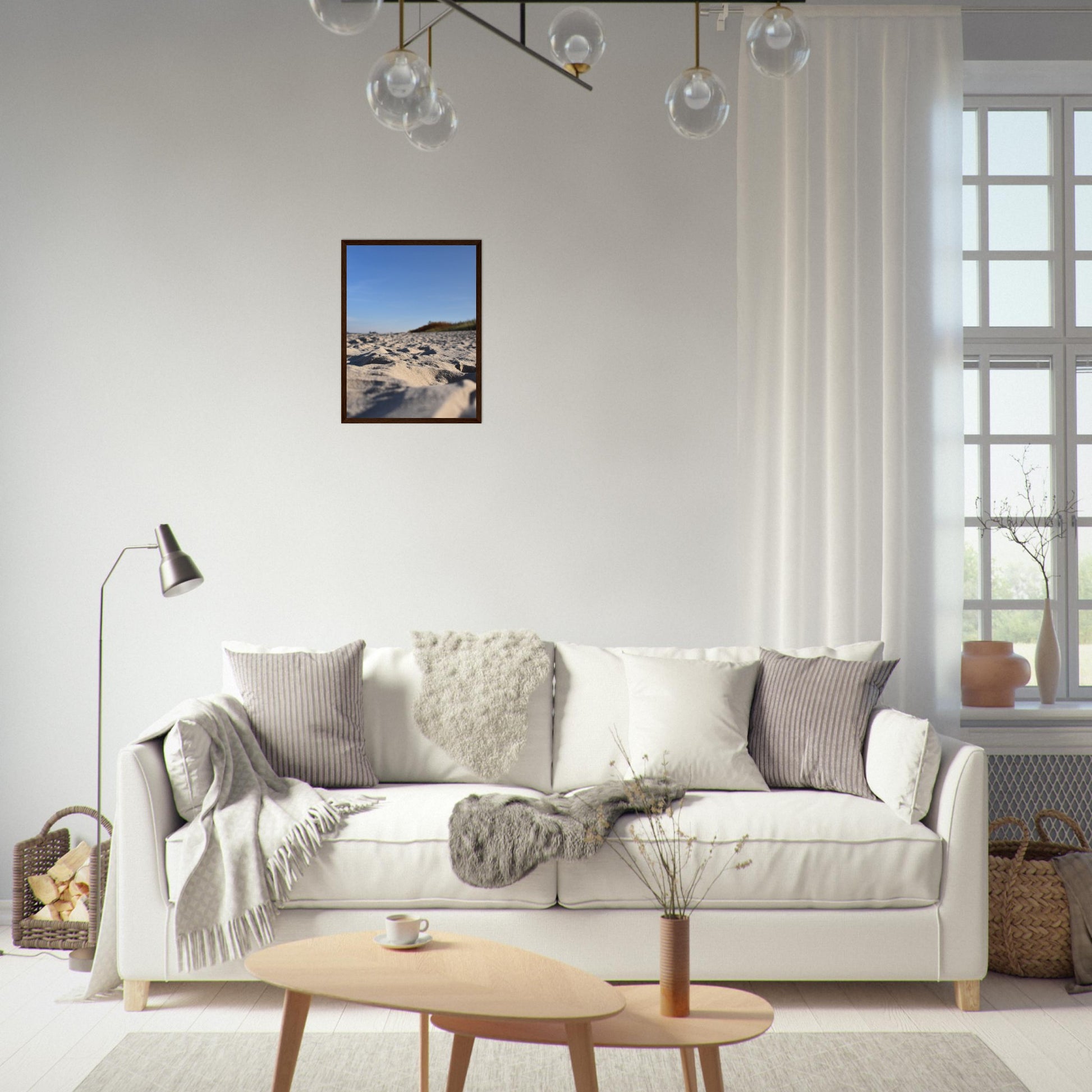 Whispers of the Shoreline - Framed Poster - JDivine 