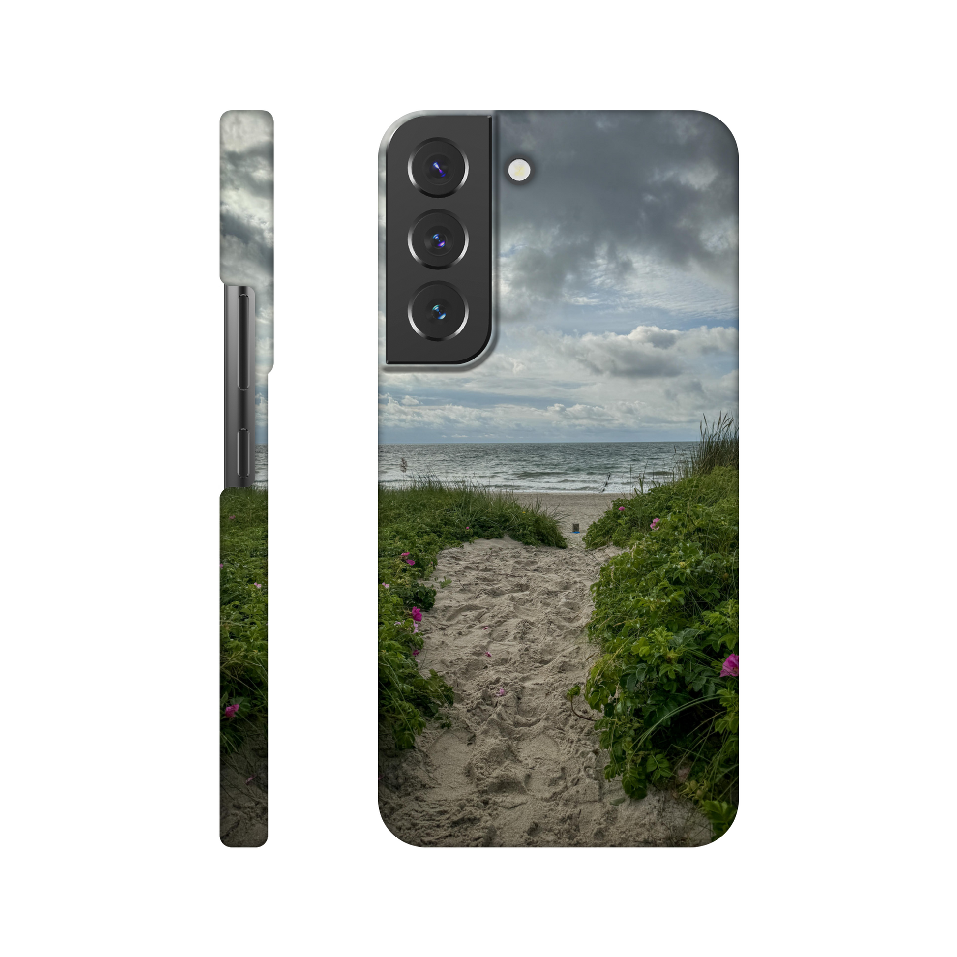 Moody Coastline - Slim Phone Case - JDivine 