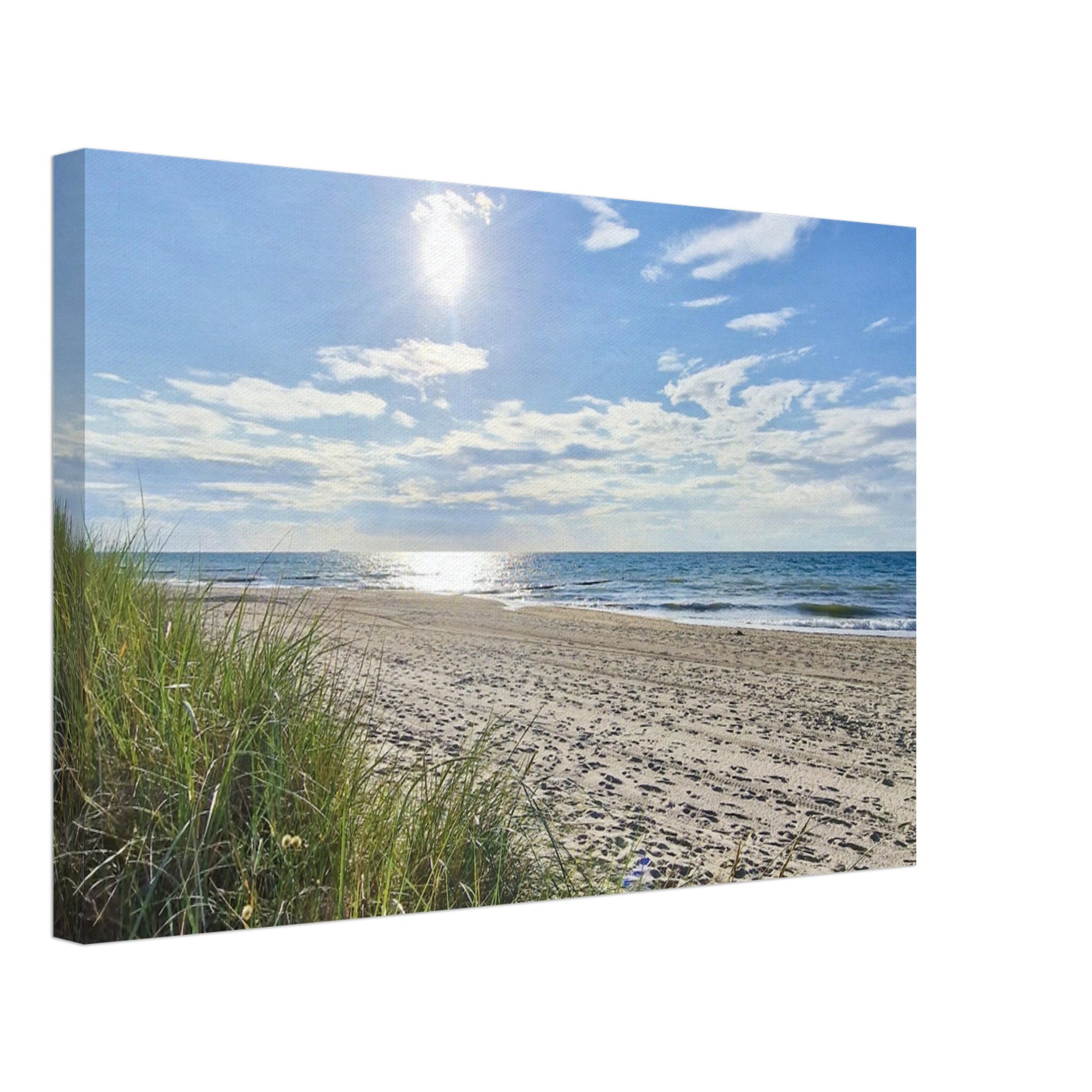 Sunny day at the beach - Canvas - JDivine 