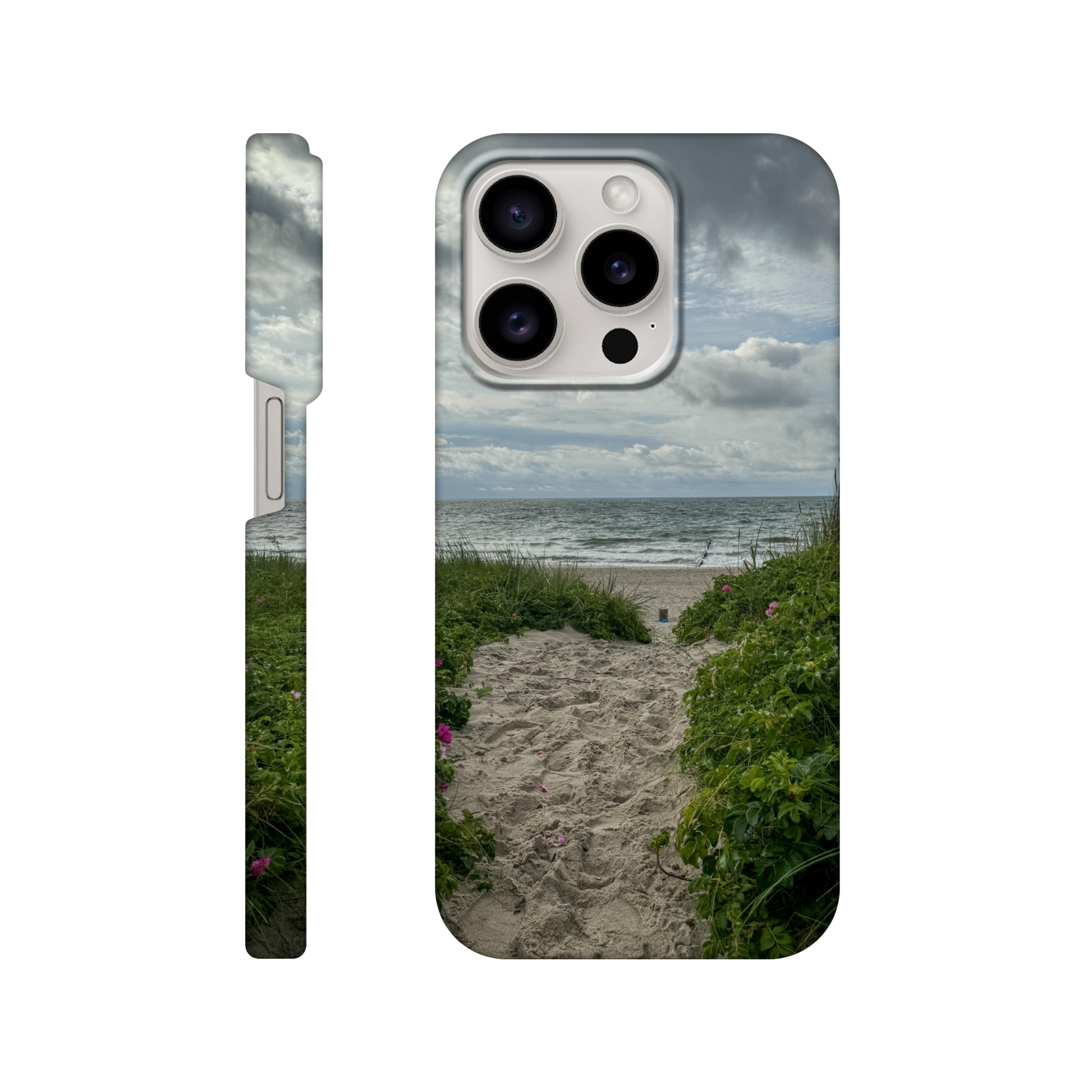 Moody Coastline - Slim Phone Case - JDivine 