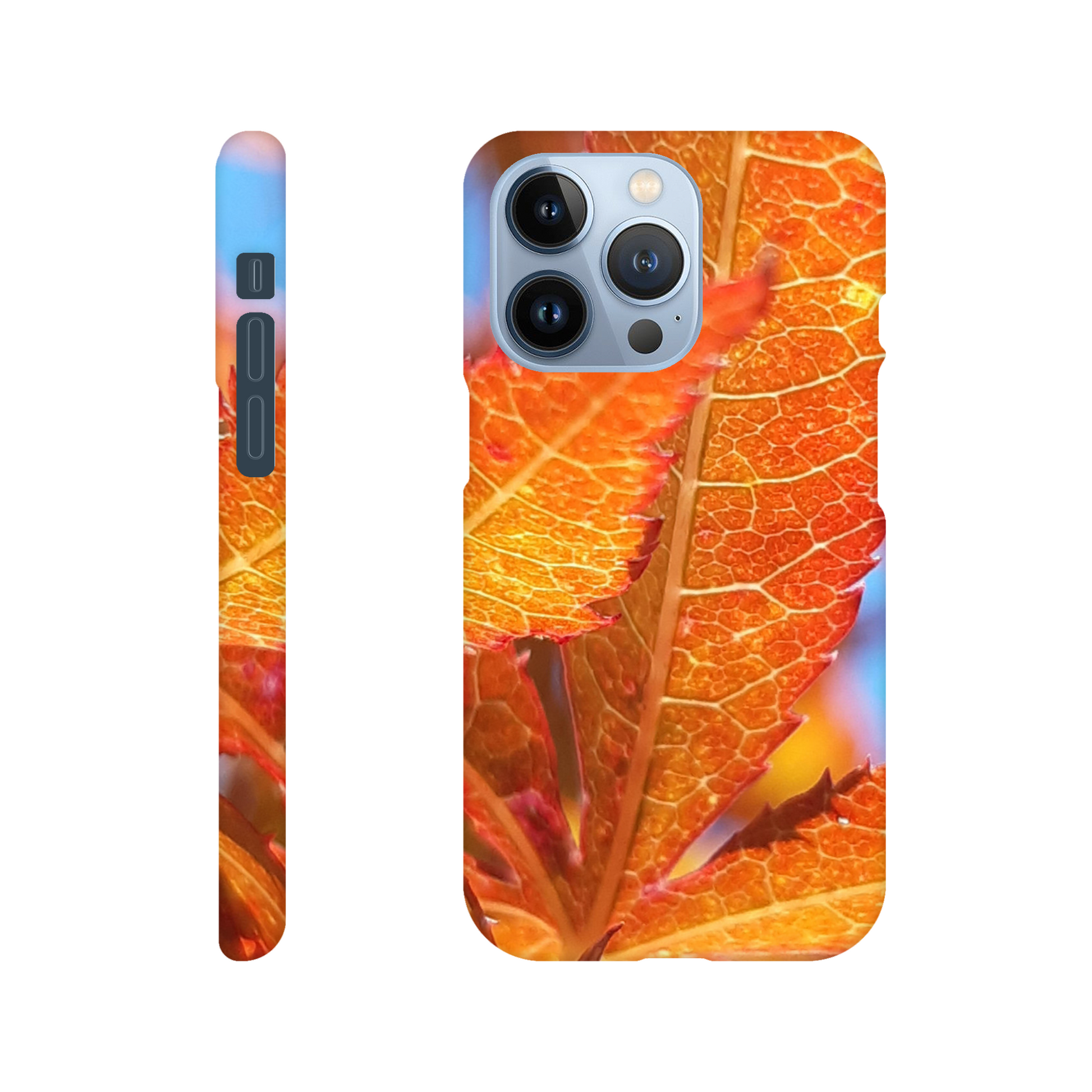 Radiant Autumn Veins - Slim Phone Case - JDivine 