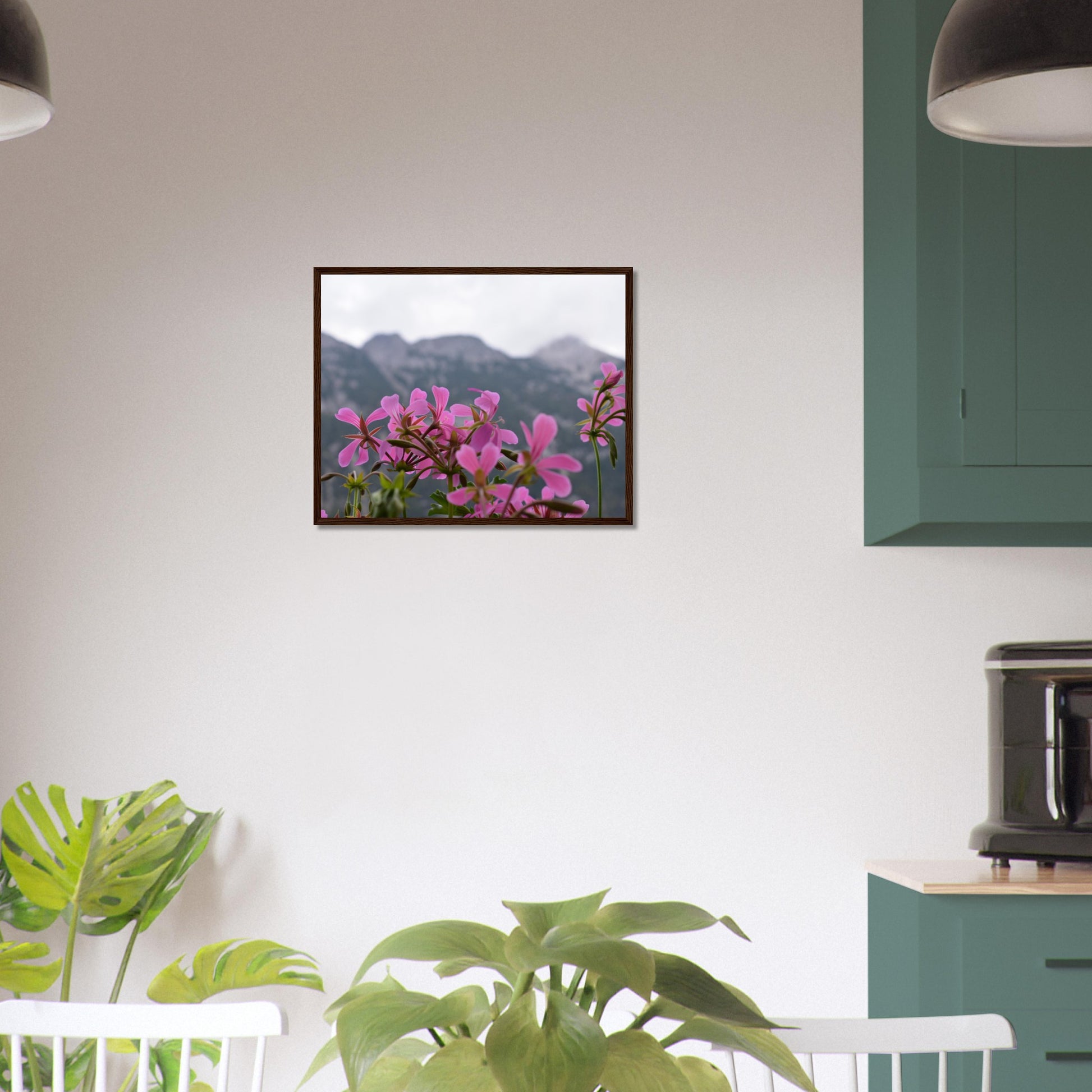 Alpine Bloom - Framed Poster - JDivine 