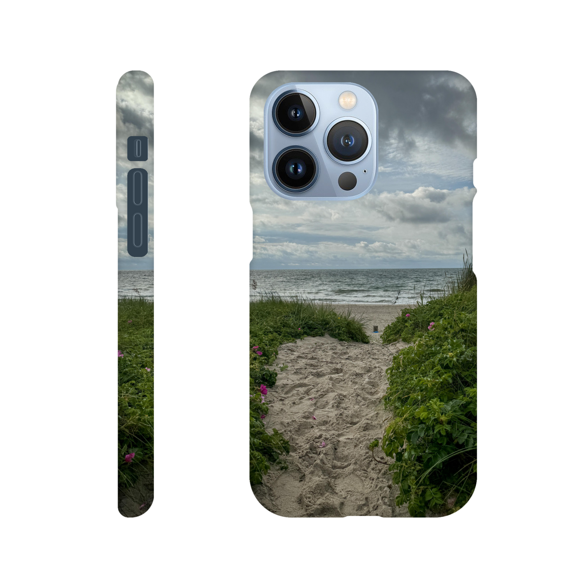 Moody Coastline - Slim Phone Case - JDivine 