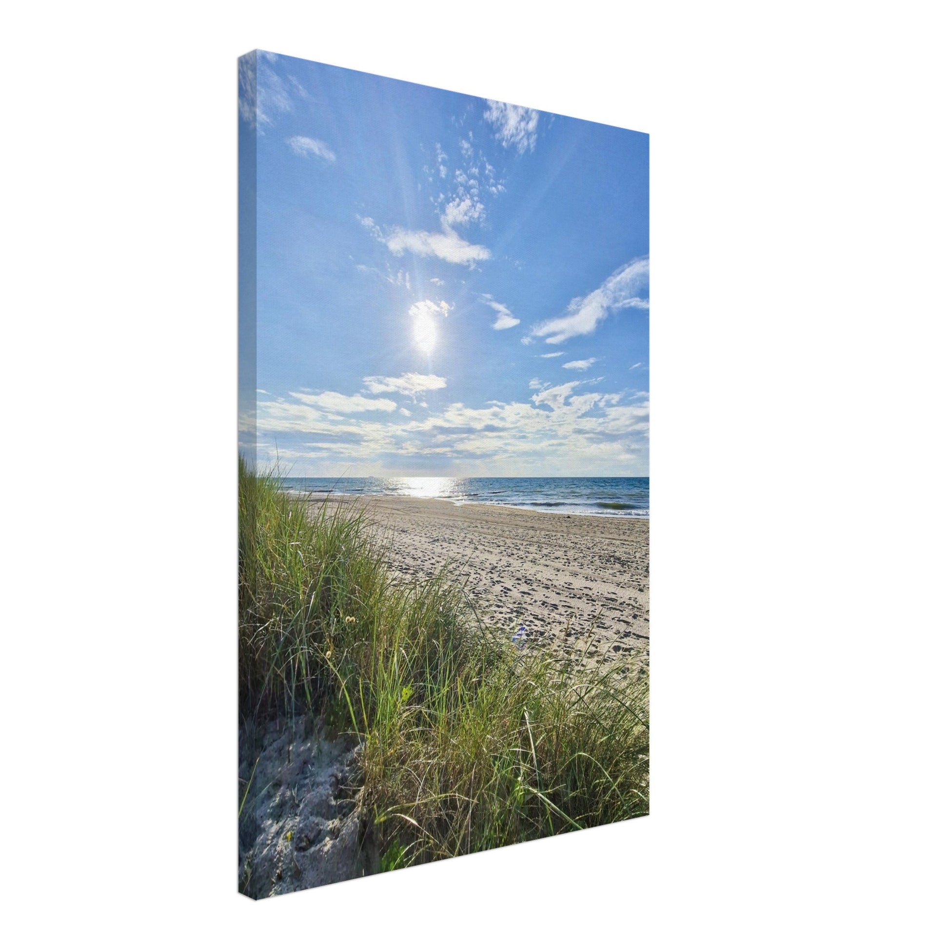 Sunny day at the beach - Canvas - JDivine 