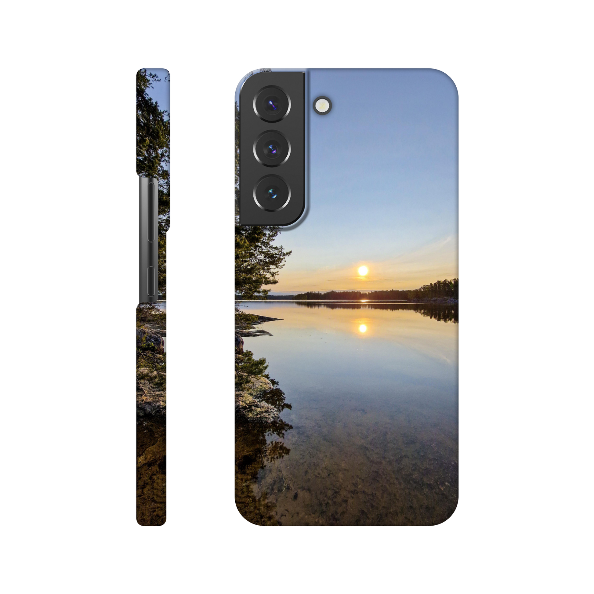 Calm Lake Serenity - Slim Phone Case - JDivine 