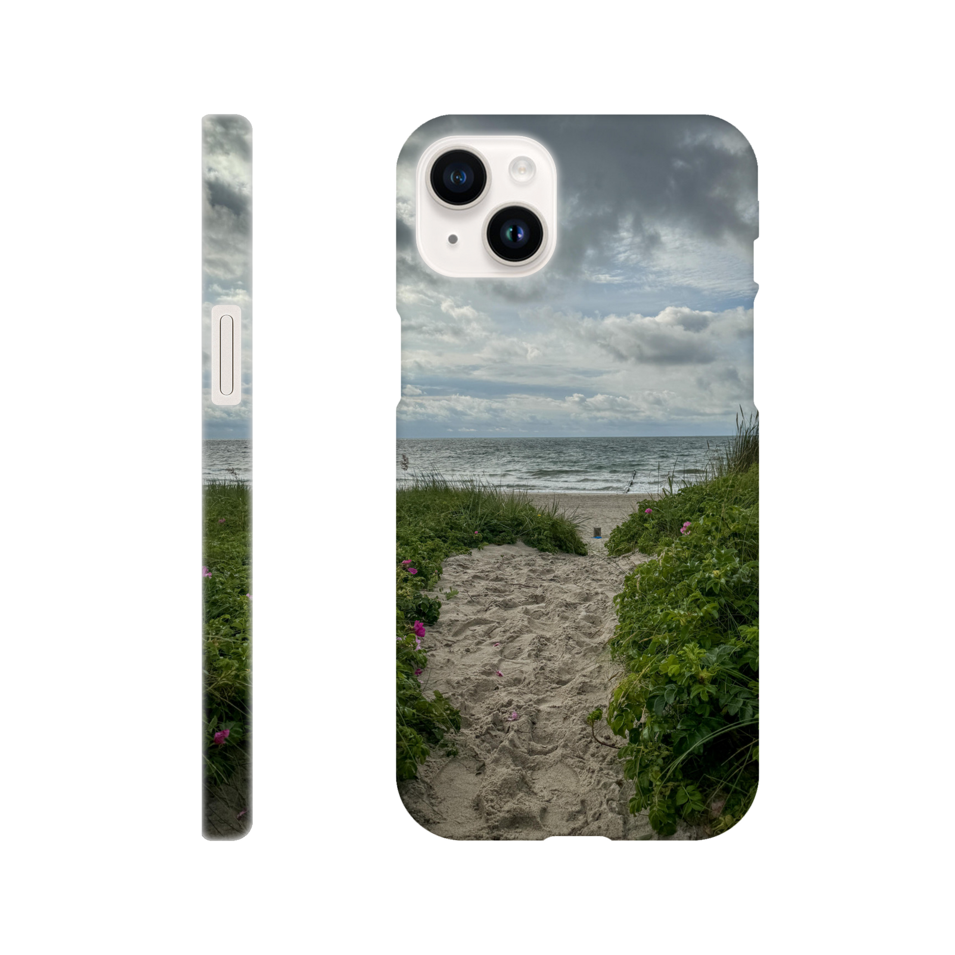 Moody Coastline - Slim Phone Case - JDivine 