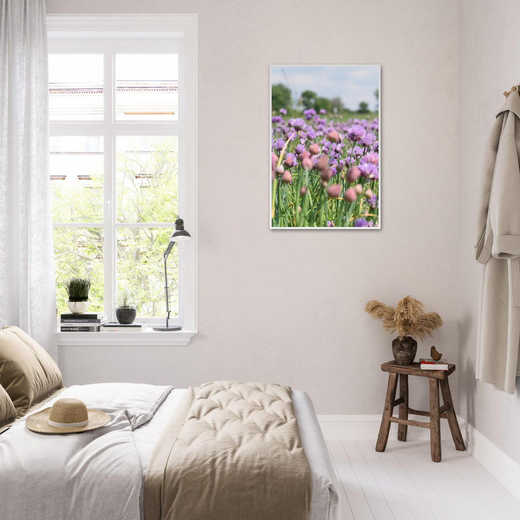 Purple Bloom Whispers - Framed Poster - JDivine 