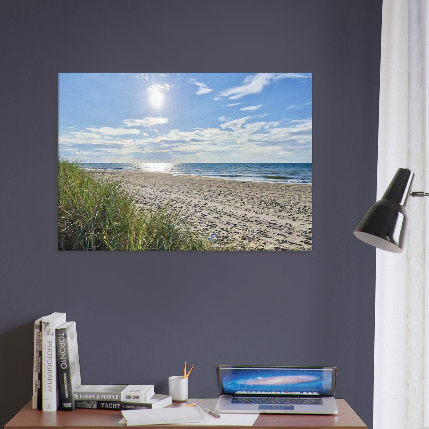 Sunny day at the beach - Canvas - JDivine 