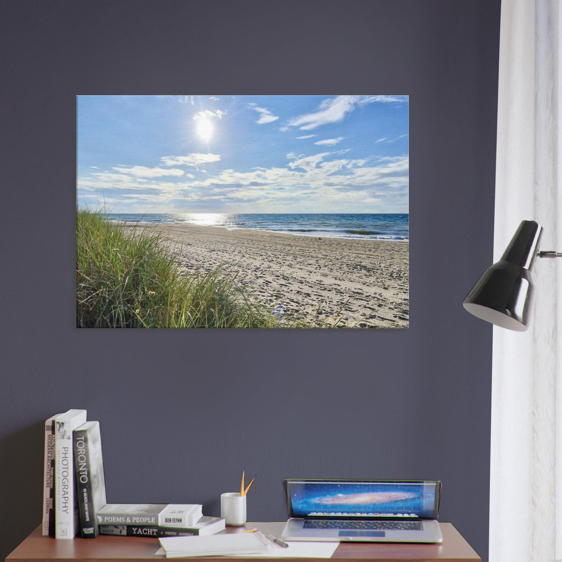 Sunny day at the beach - Canvas - JDivine 