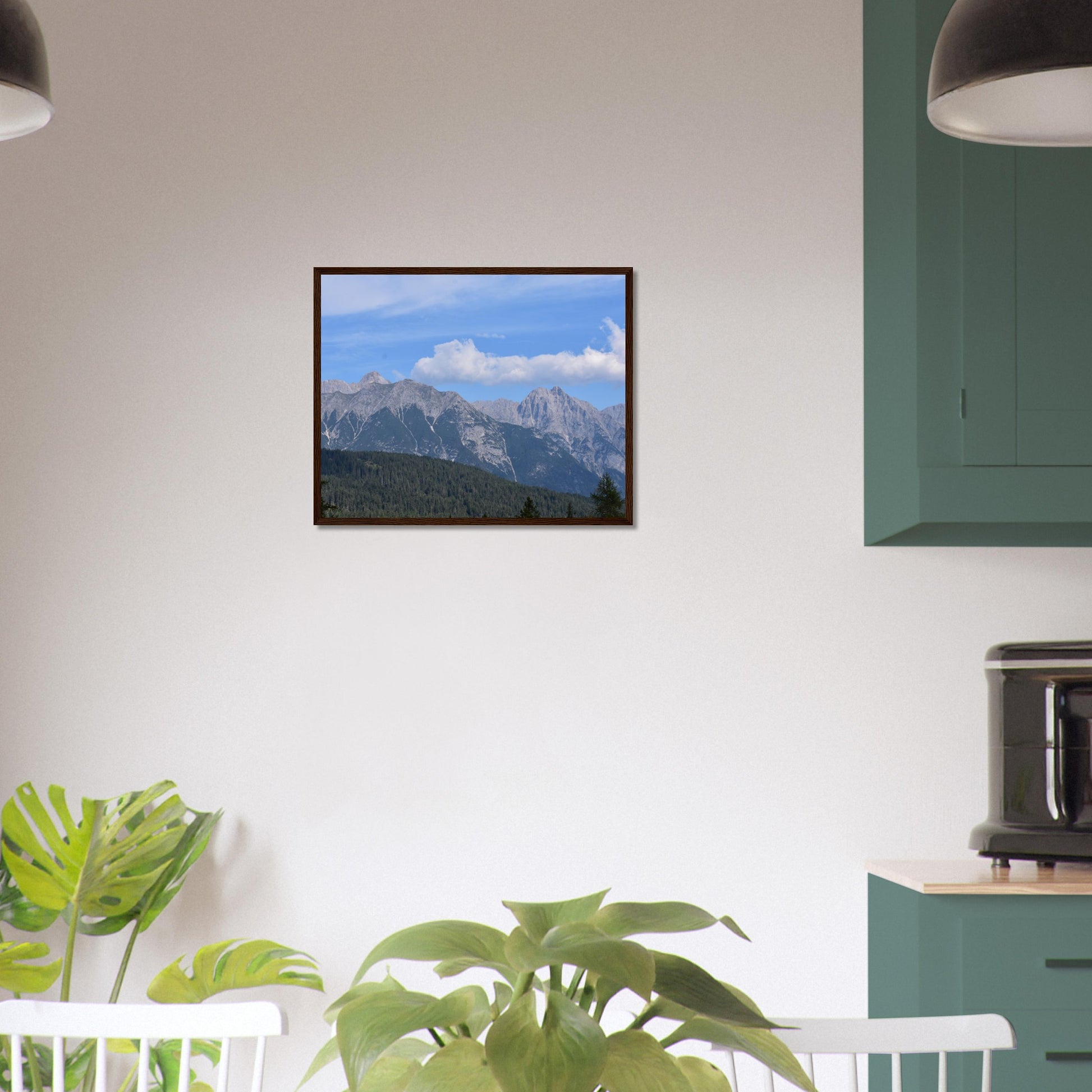 Majestic Peaks - Framed Poster - JDivine 