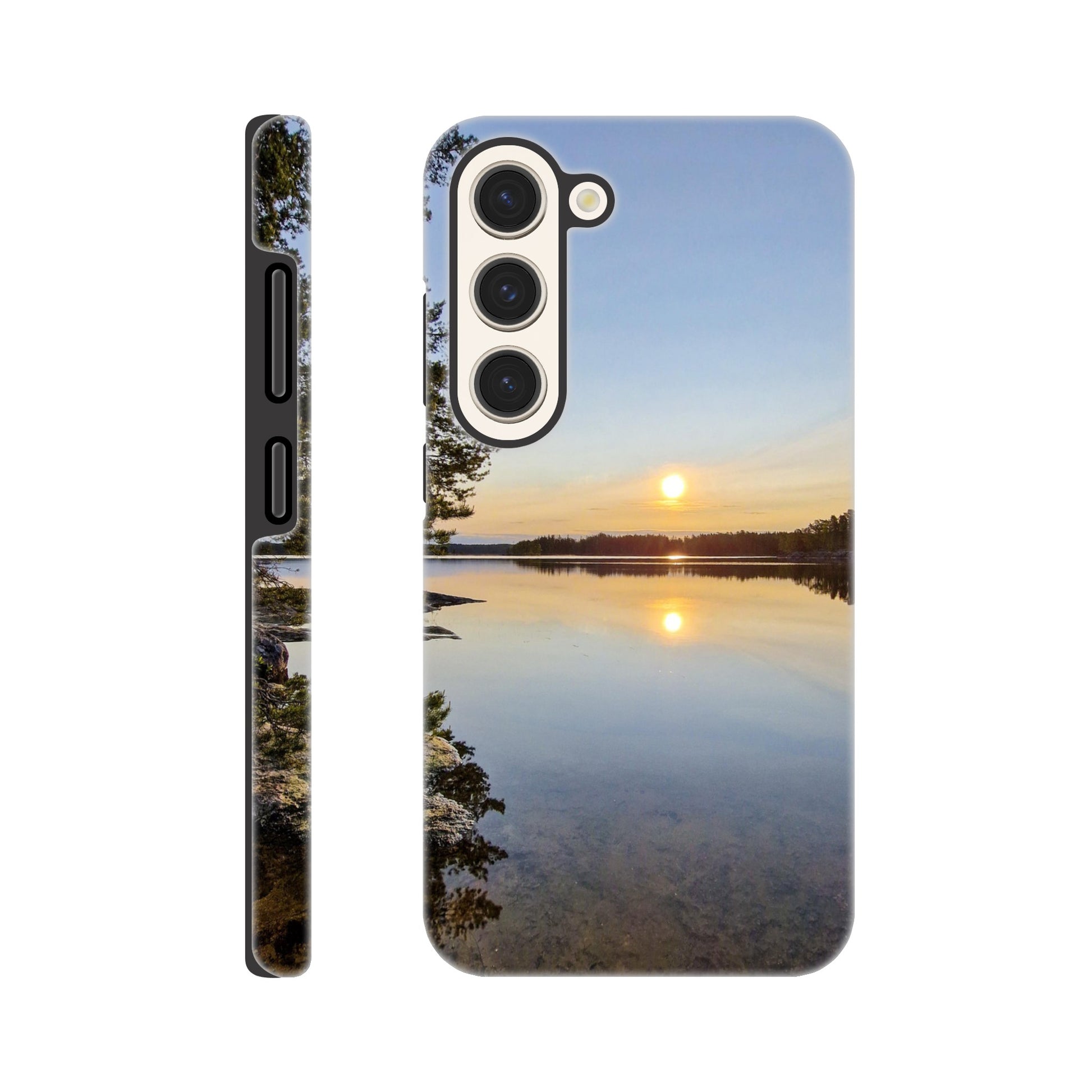 Calm Lake Serenity - Tough Phone Case - JDivine 