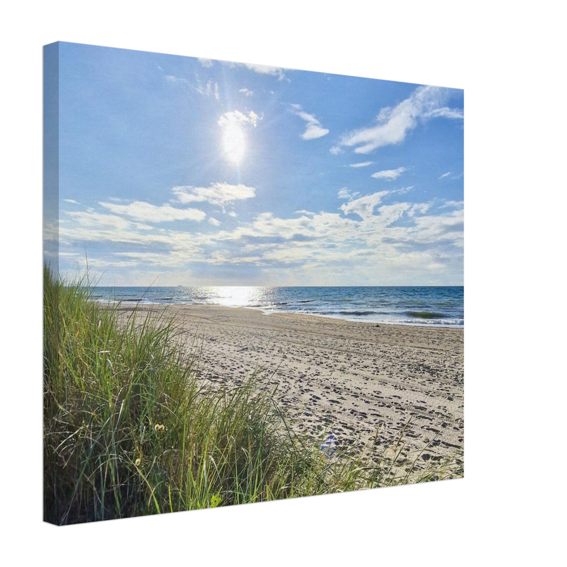 Sunny day at the beach - Canvas - JDivine 