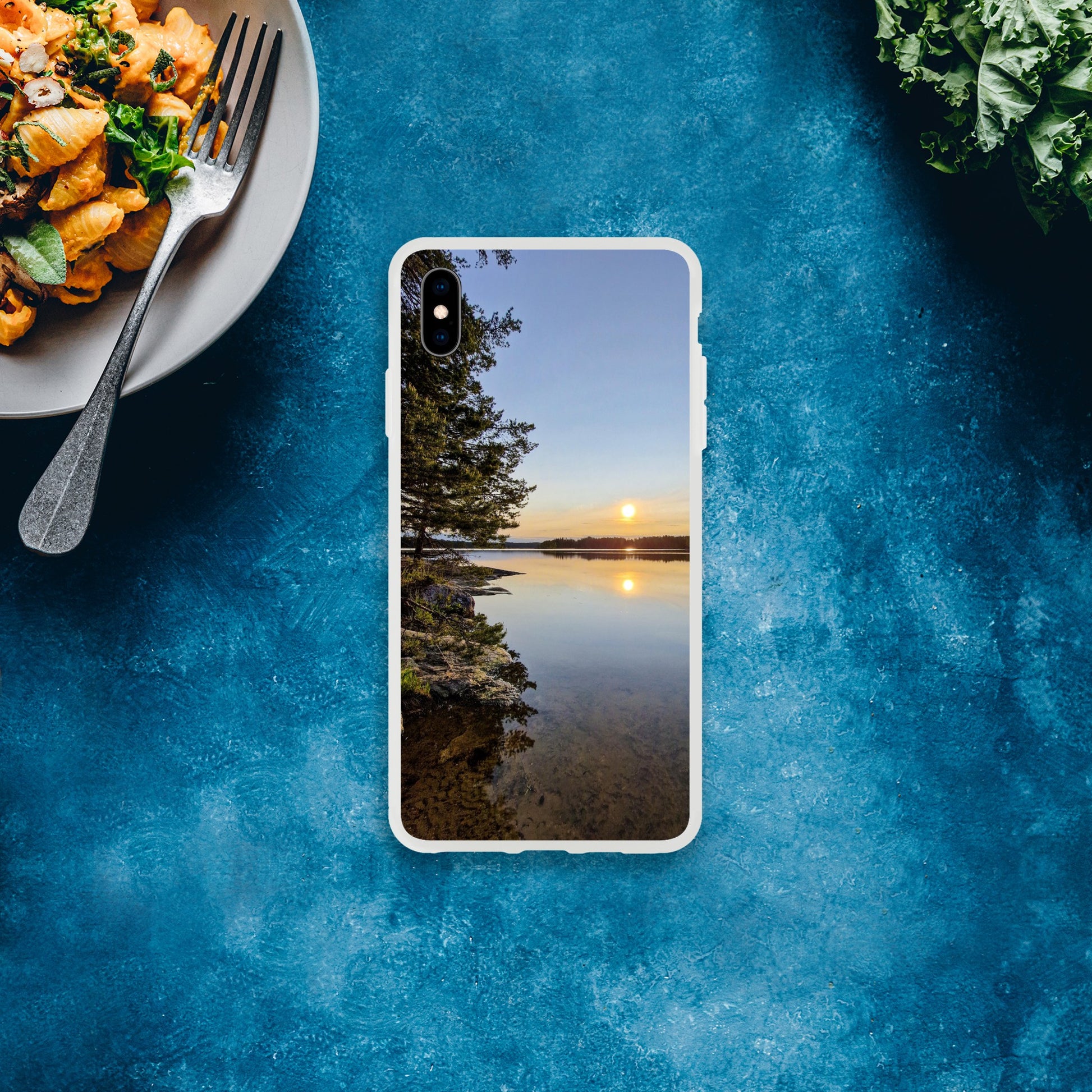 Calm Lake Serenity - Flexi Phone Case - JDivine 