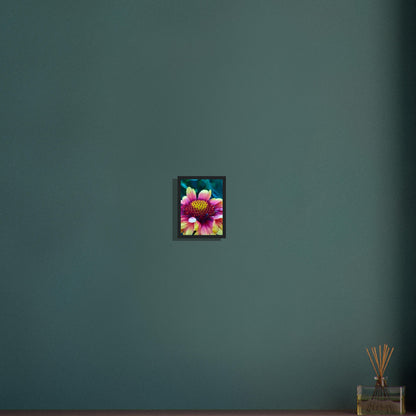 Vibrant Petal Symphony - Framed Poster - JDivine 