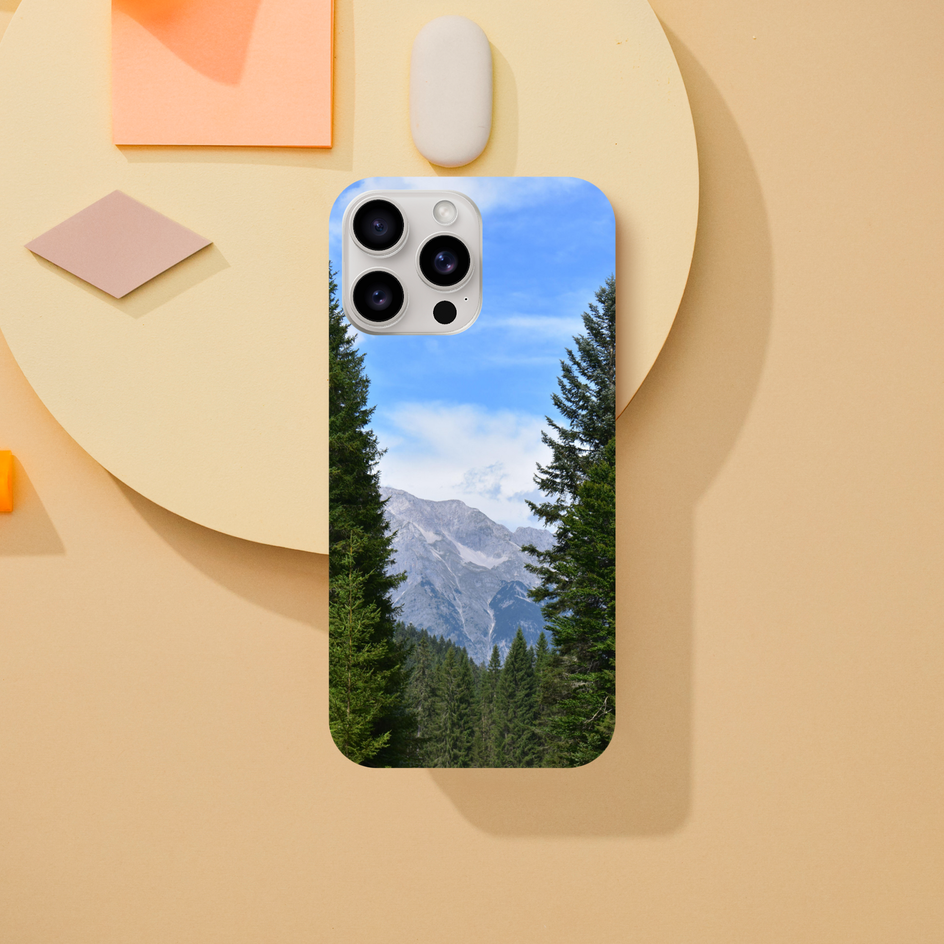 Evergreen Peaks - Slim Phone Case - JDivine 