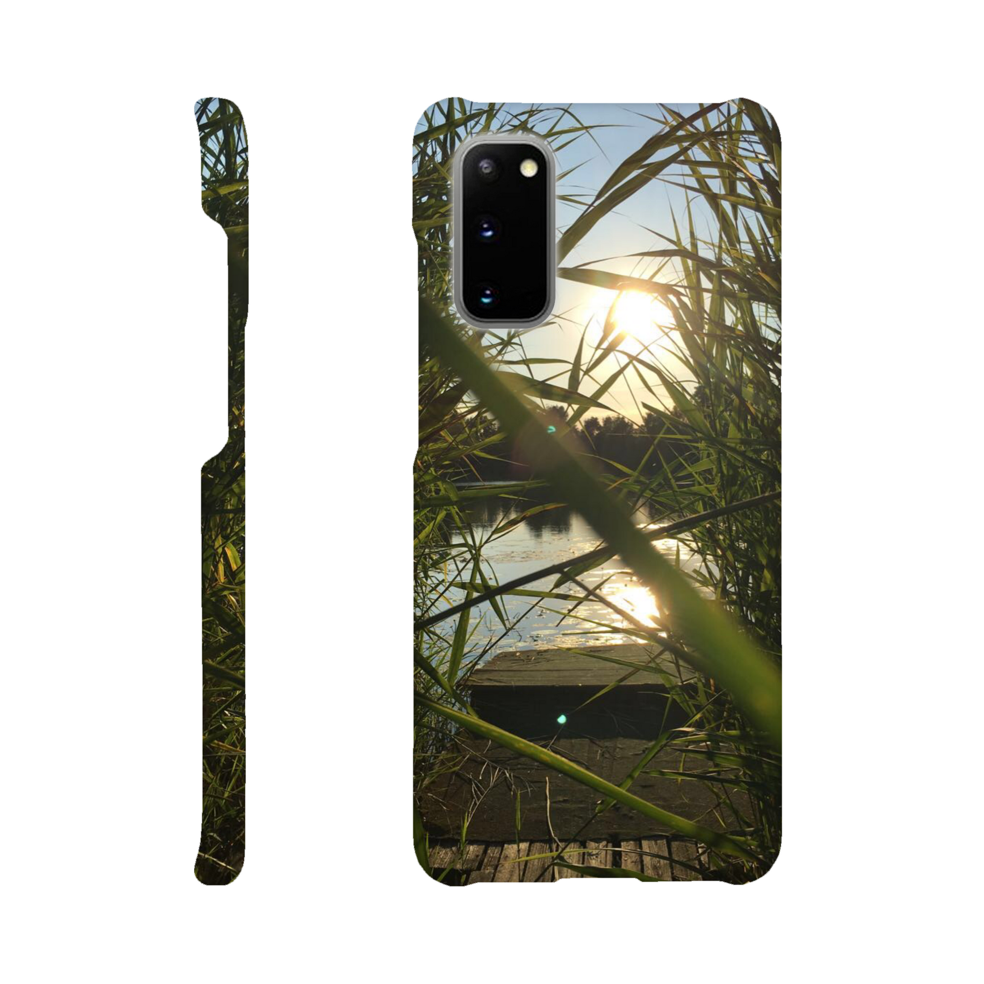 Golden Reed Passage - Slim Phone Case - JDivine 